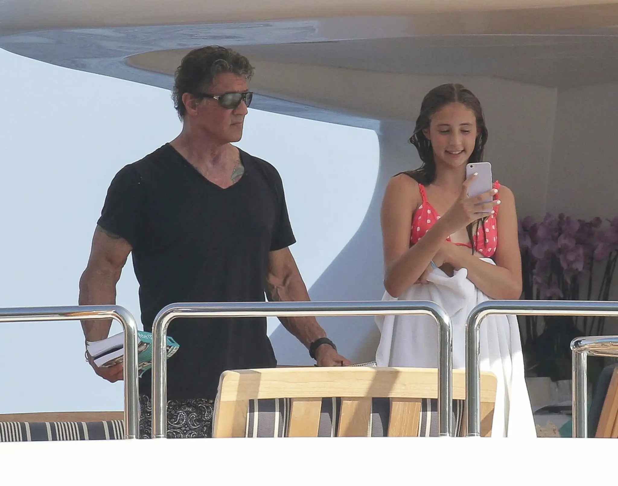 Sylvester Stallone s dcérou Scarlet.