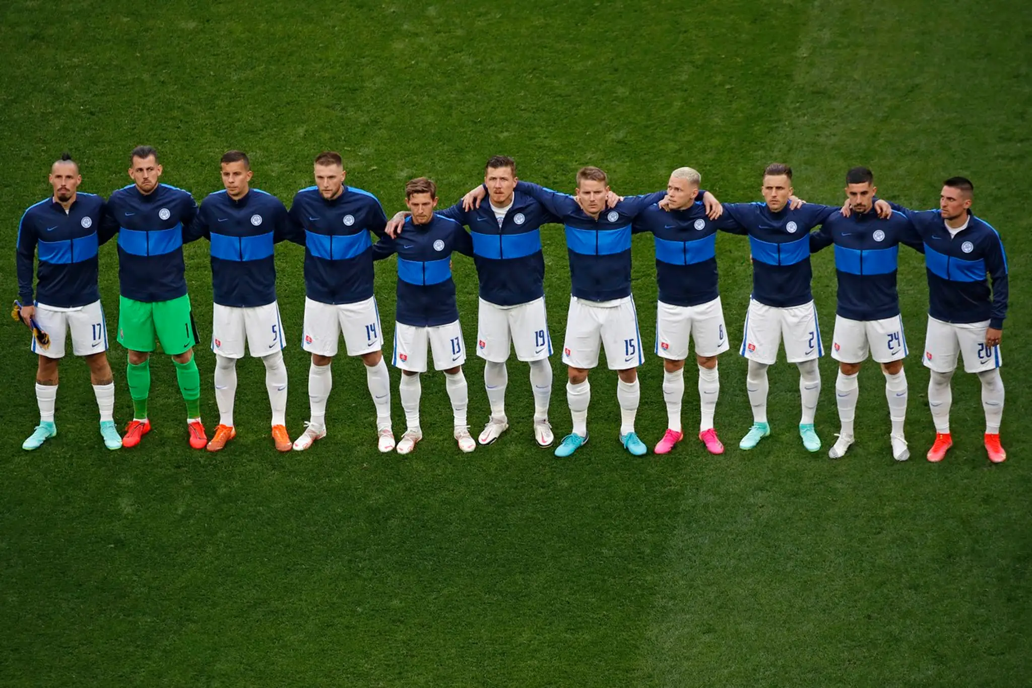 Slovenská futbalová reprezentácia.