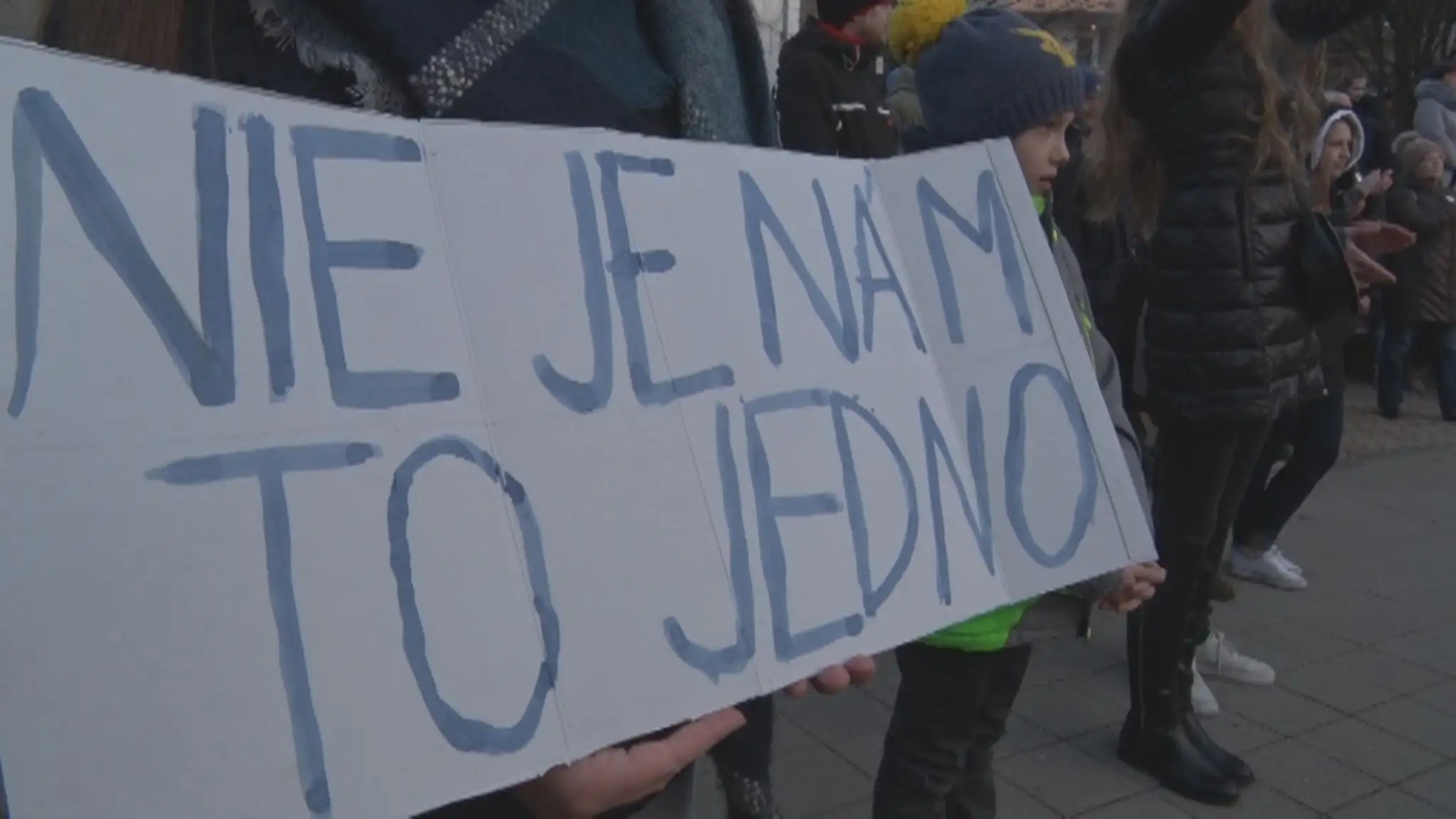 Bratislavský protest.