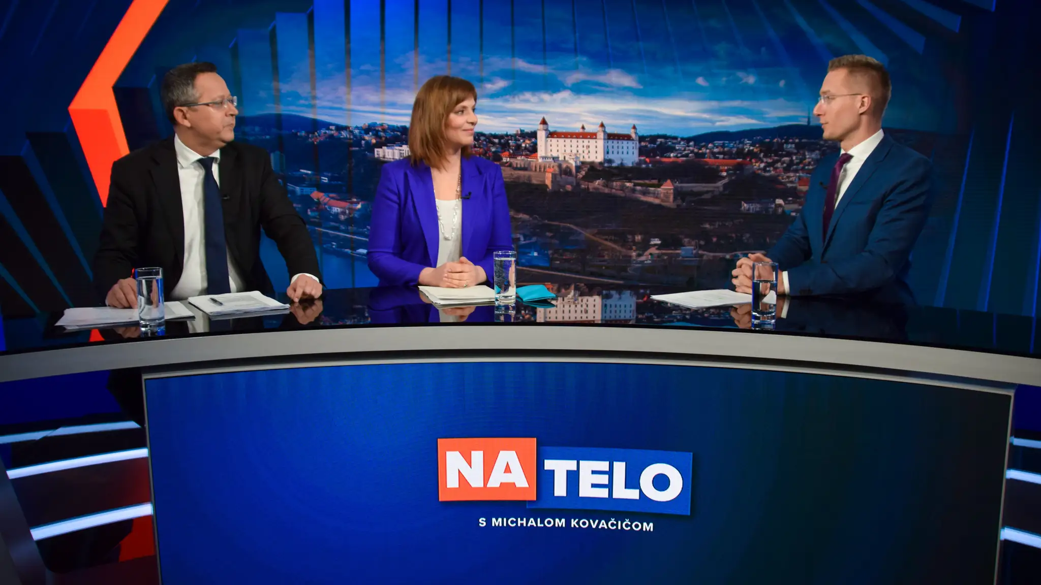 Veronika Remišová a Ladislav Kamenický v Na telo.
