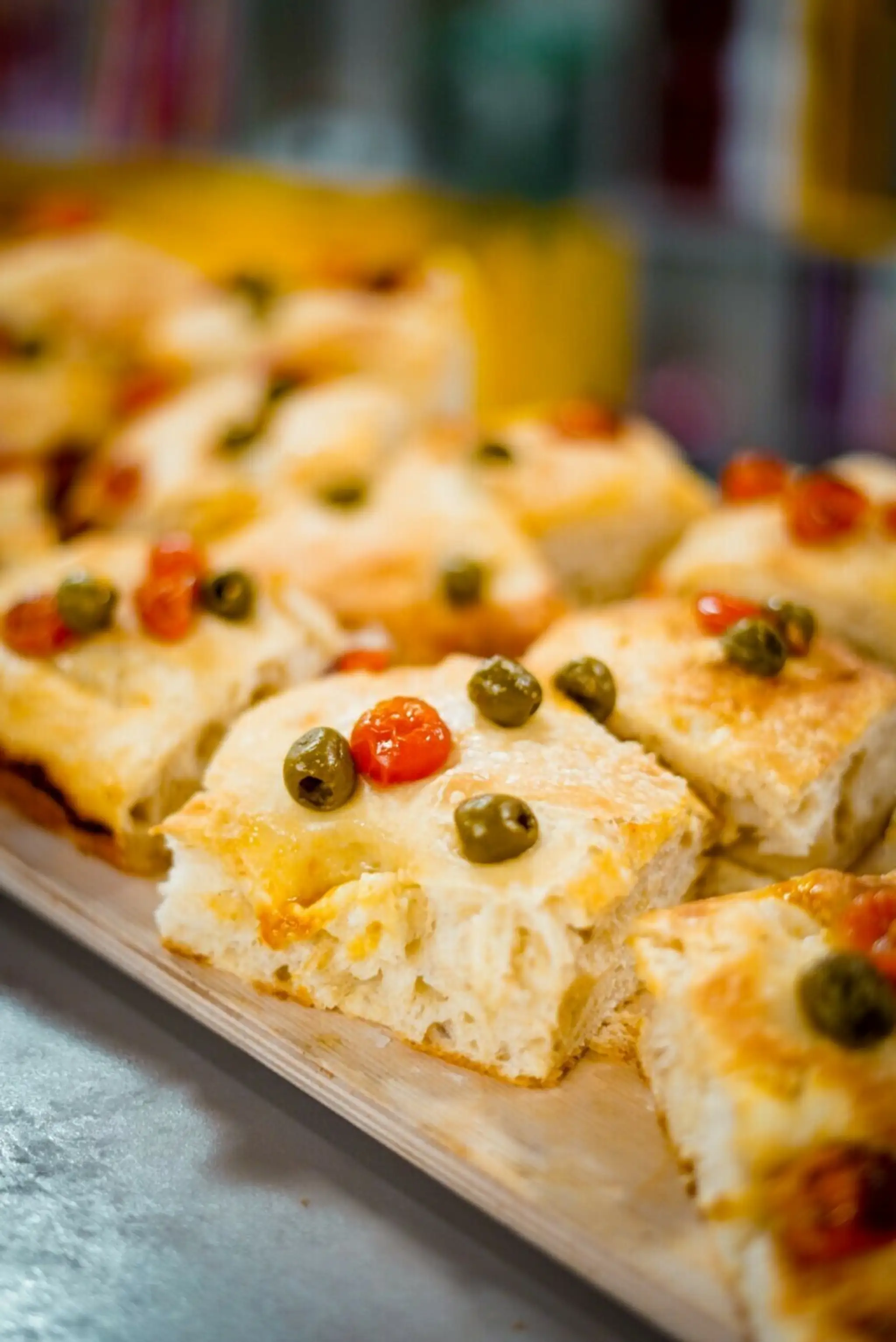 Slaná focaccia.