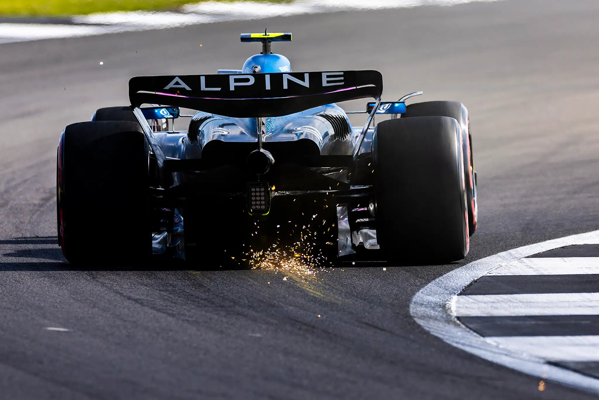 Zadná časť monopostu Pierrra Gaslyho.