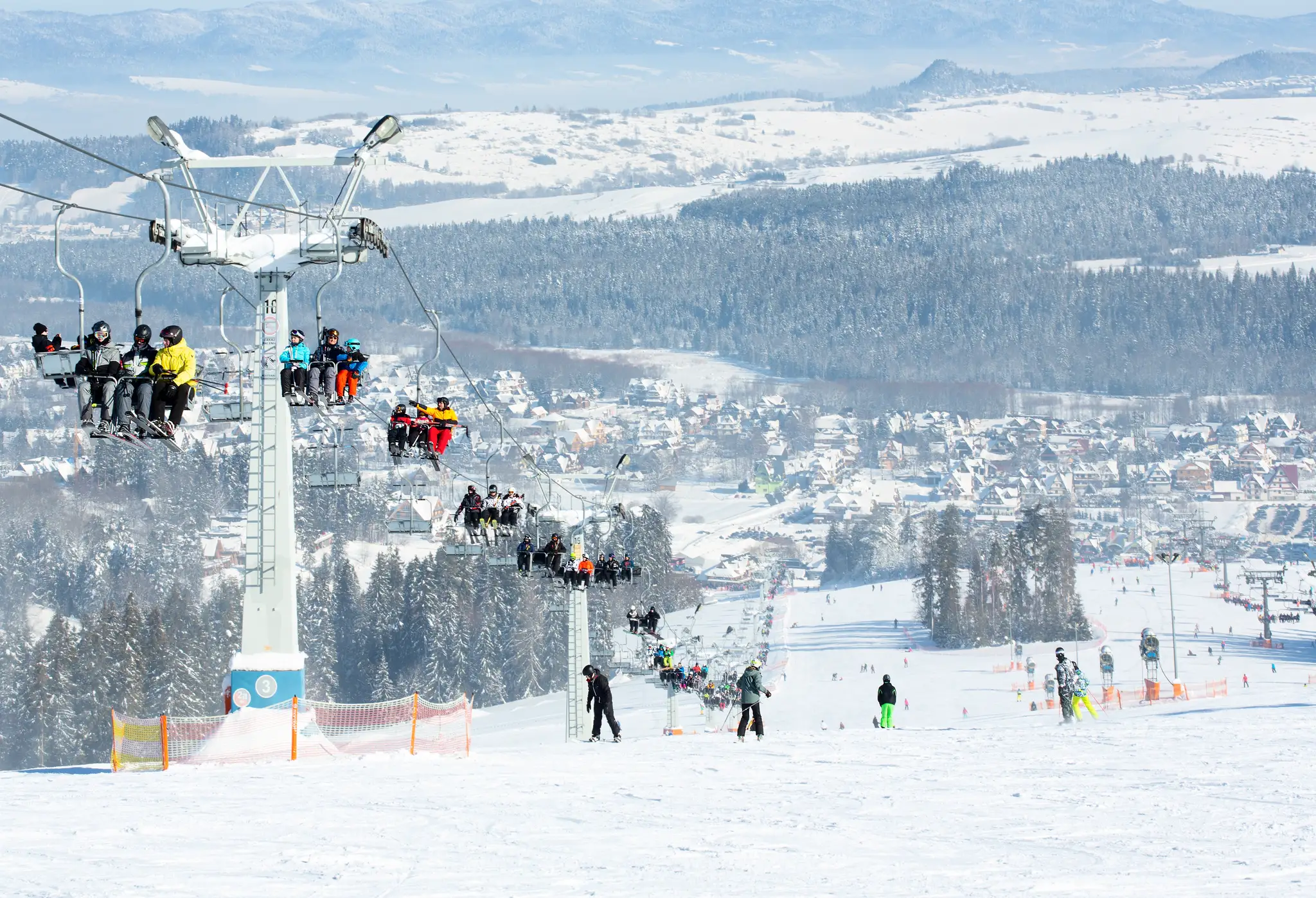 Kotelnica Ski Station, Bialka Tatrzanska. Ilustračná snímka. 