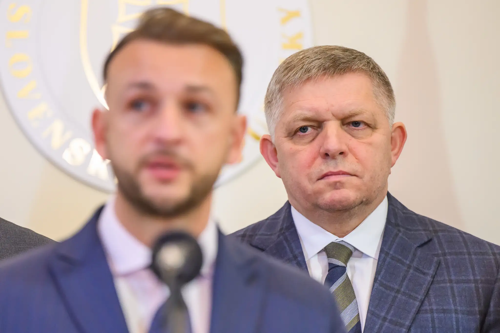 Matúš Šutaj Eštok a Robert Fico