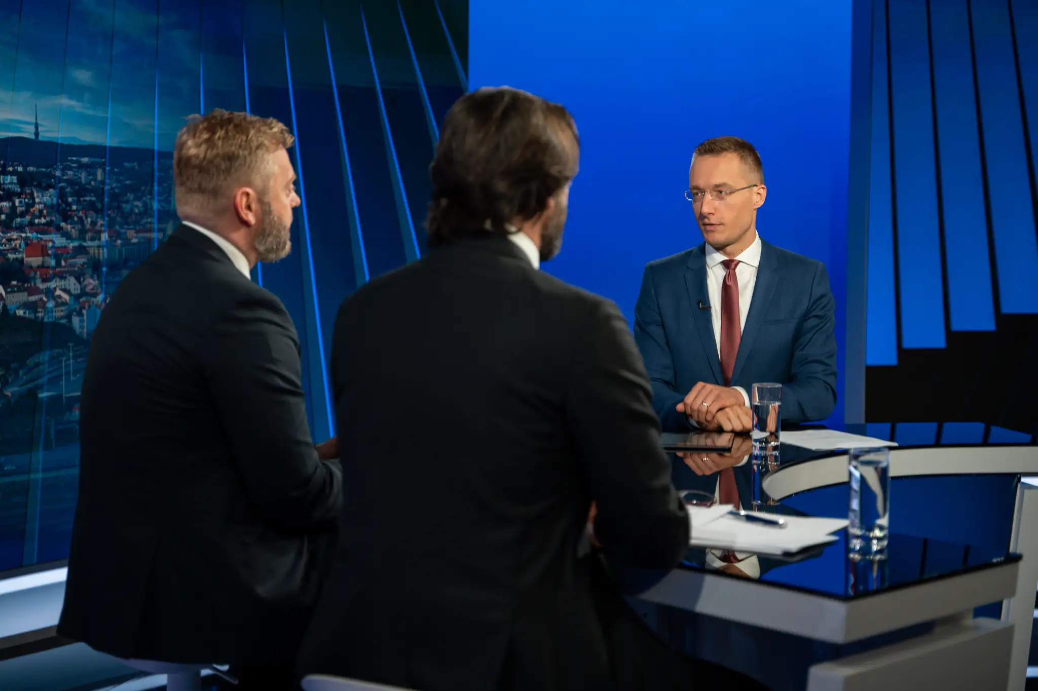 Robert Kaliňák a Juraj Krúpa v Na telo.