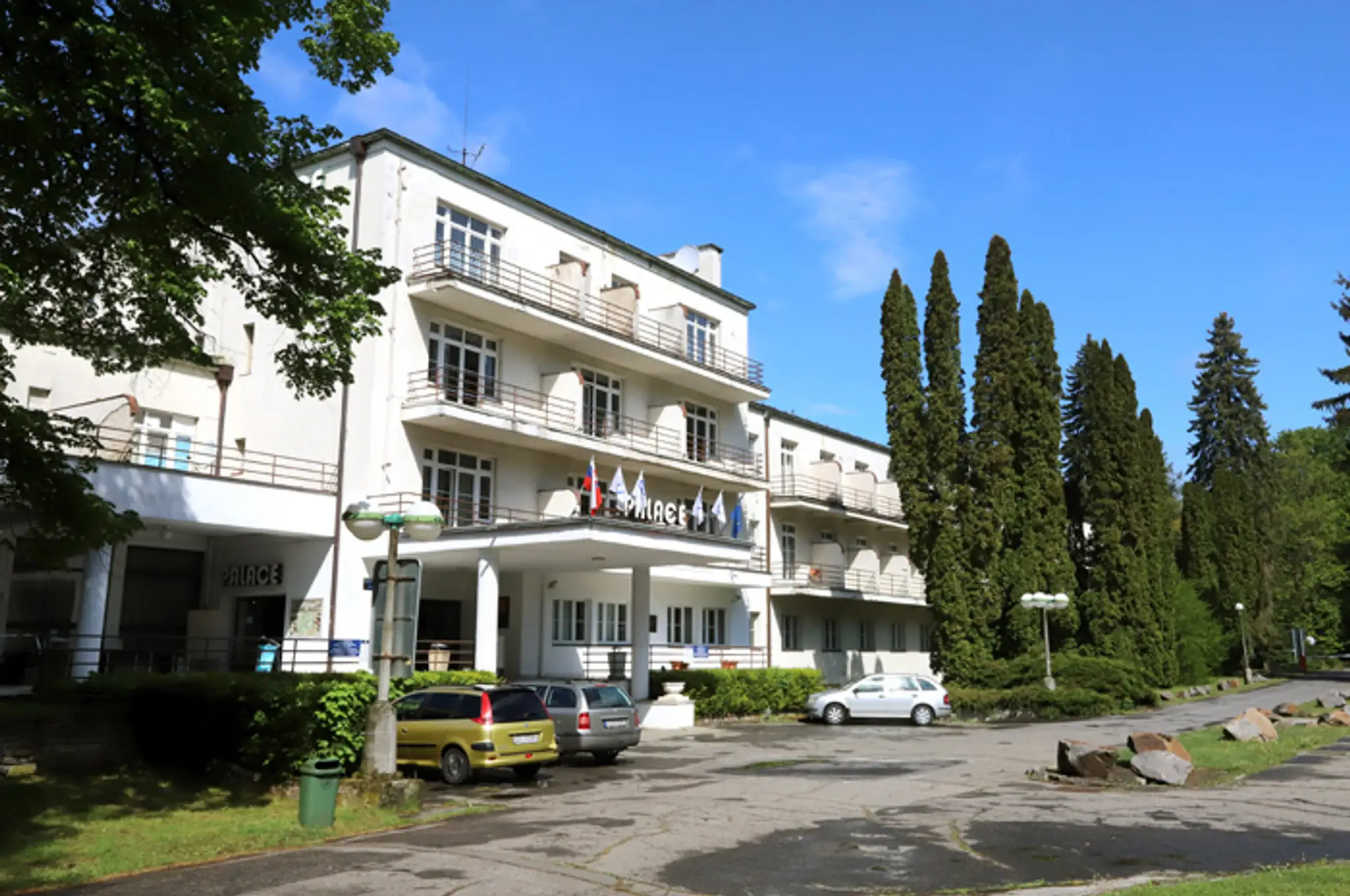 Kúpeľný hotel Palace na Sliači.