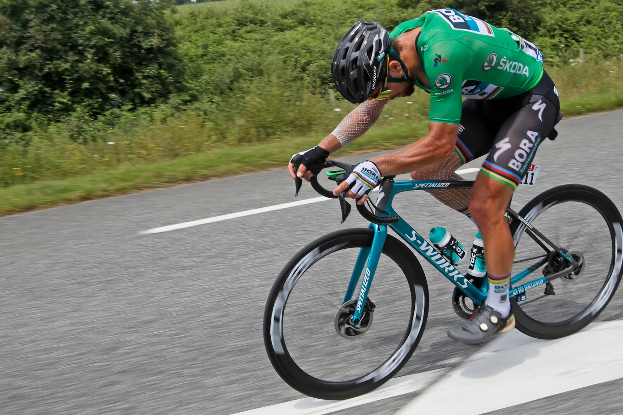 Na snímke slovenský cyklista Peter Sagan