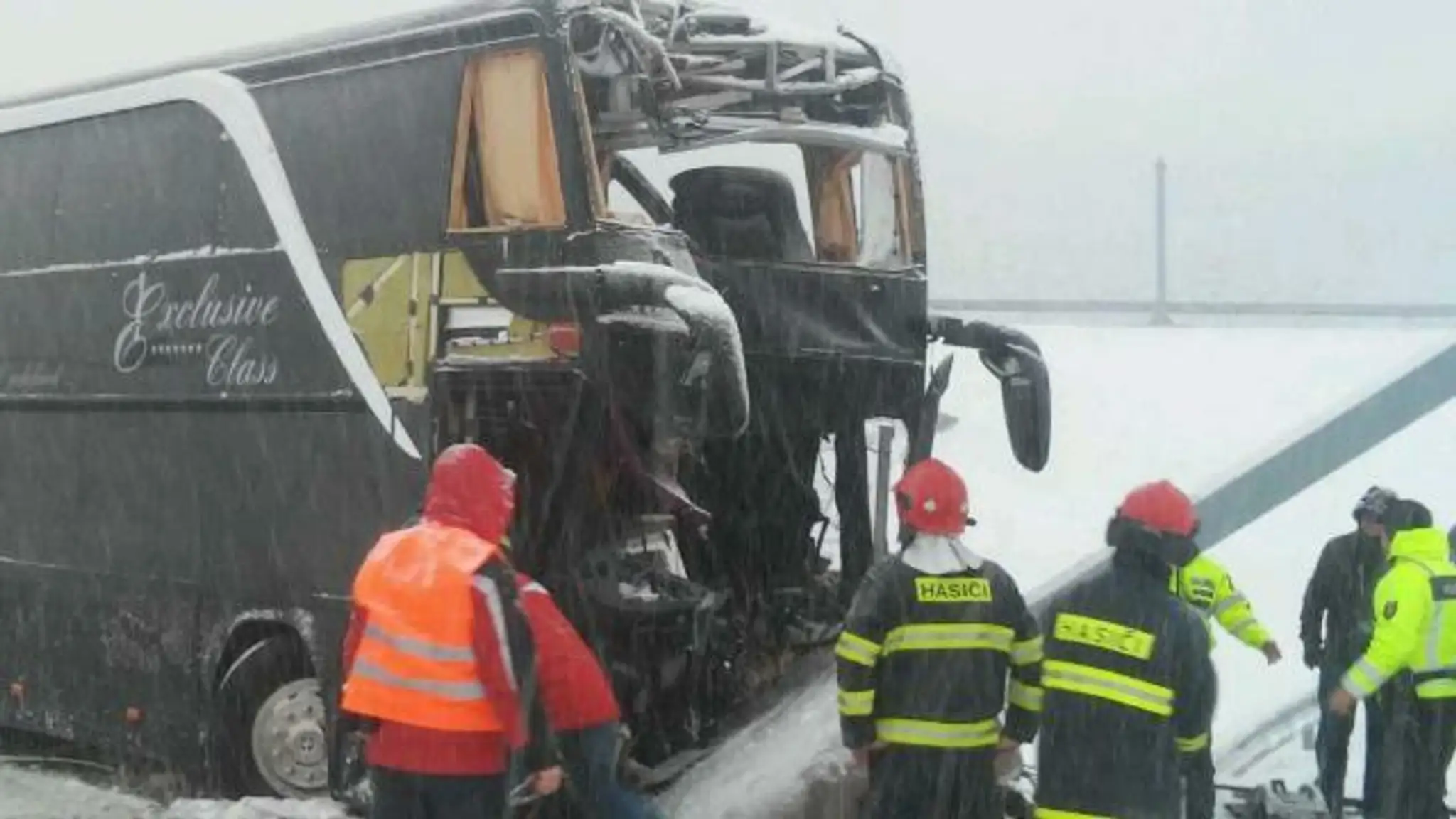Nehoda autobus na Spiši
