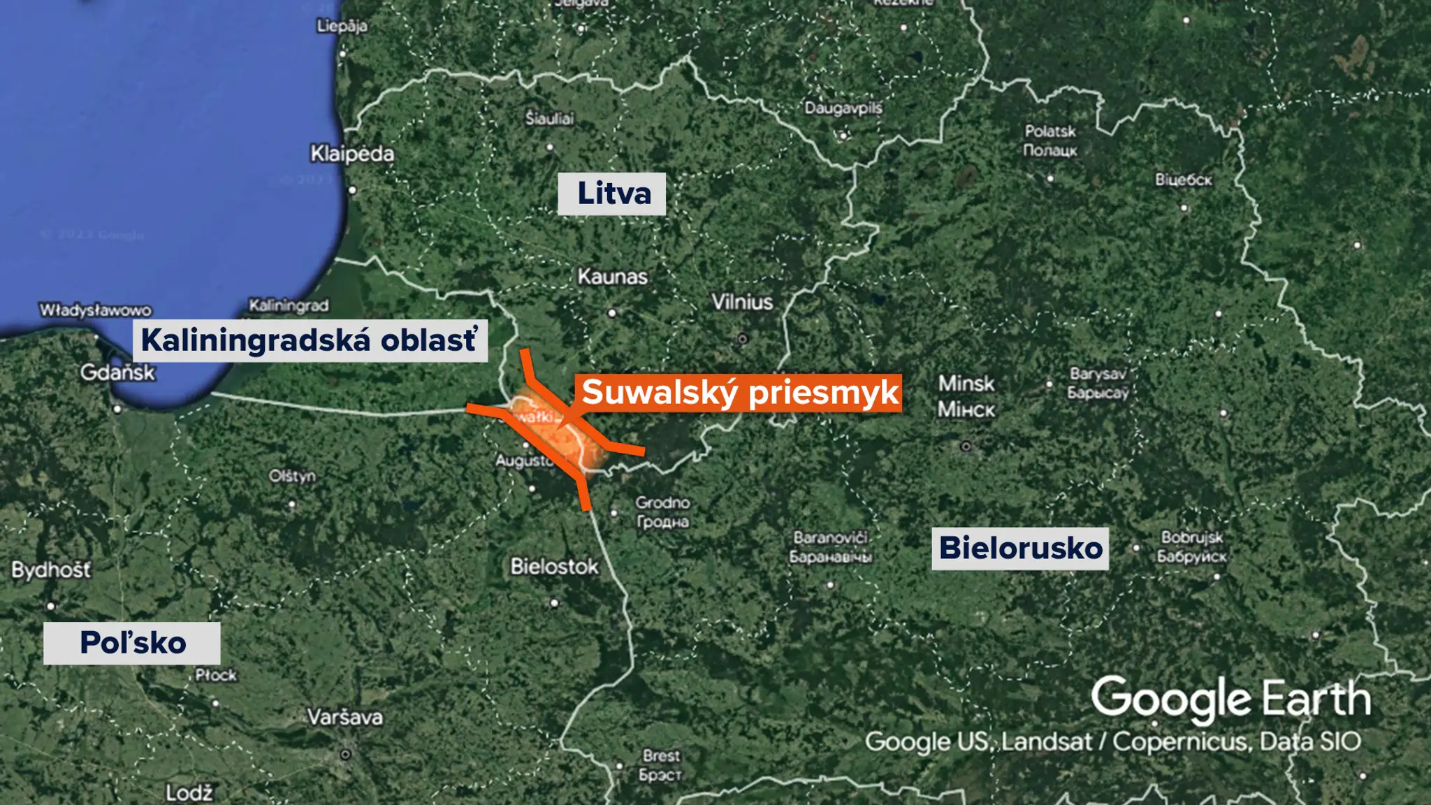 Suwalský priesmyk.
