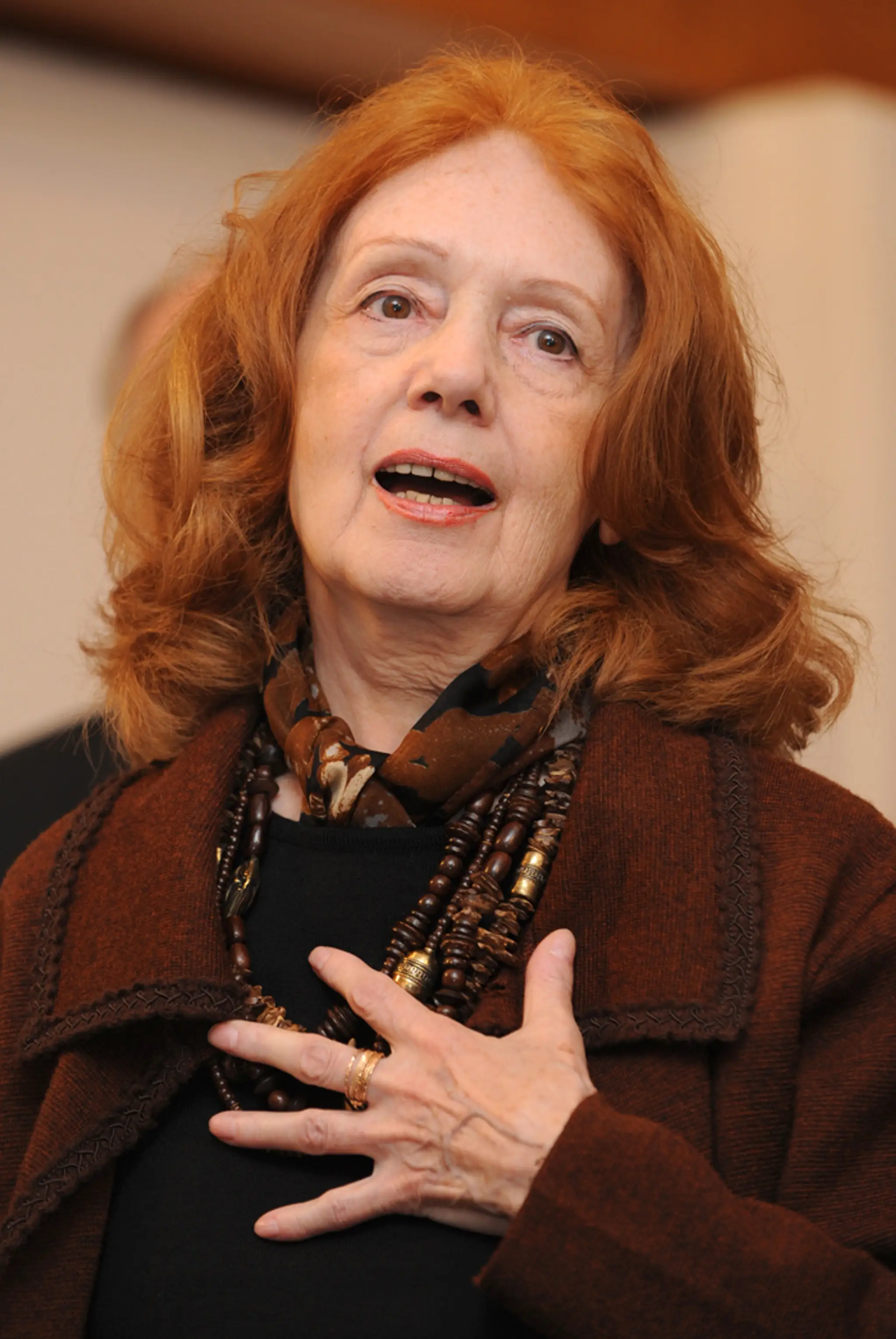 Zdena Gruberová na archívnej snímka z 23. apríla 2008.