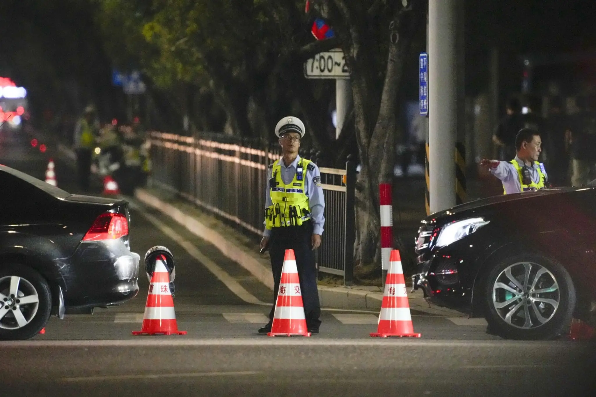 Čínska polícia.