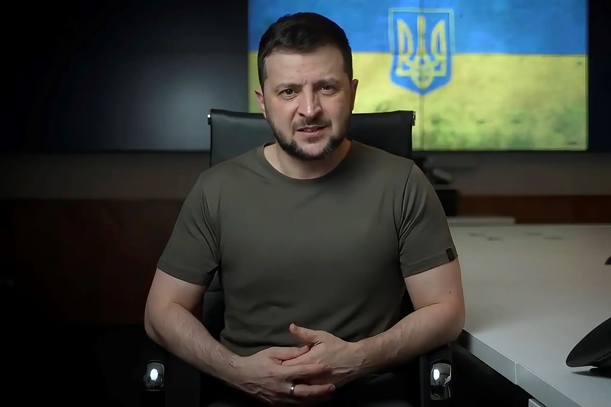 Volodymyr Zelenskyj.