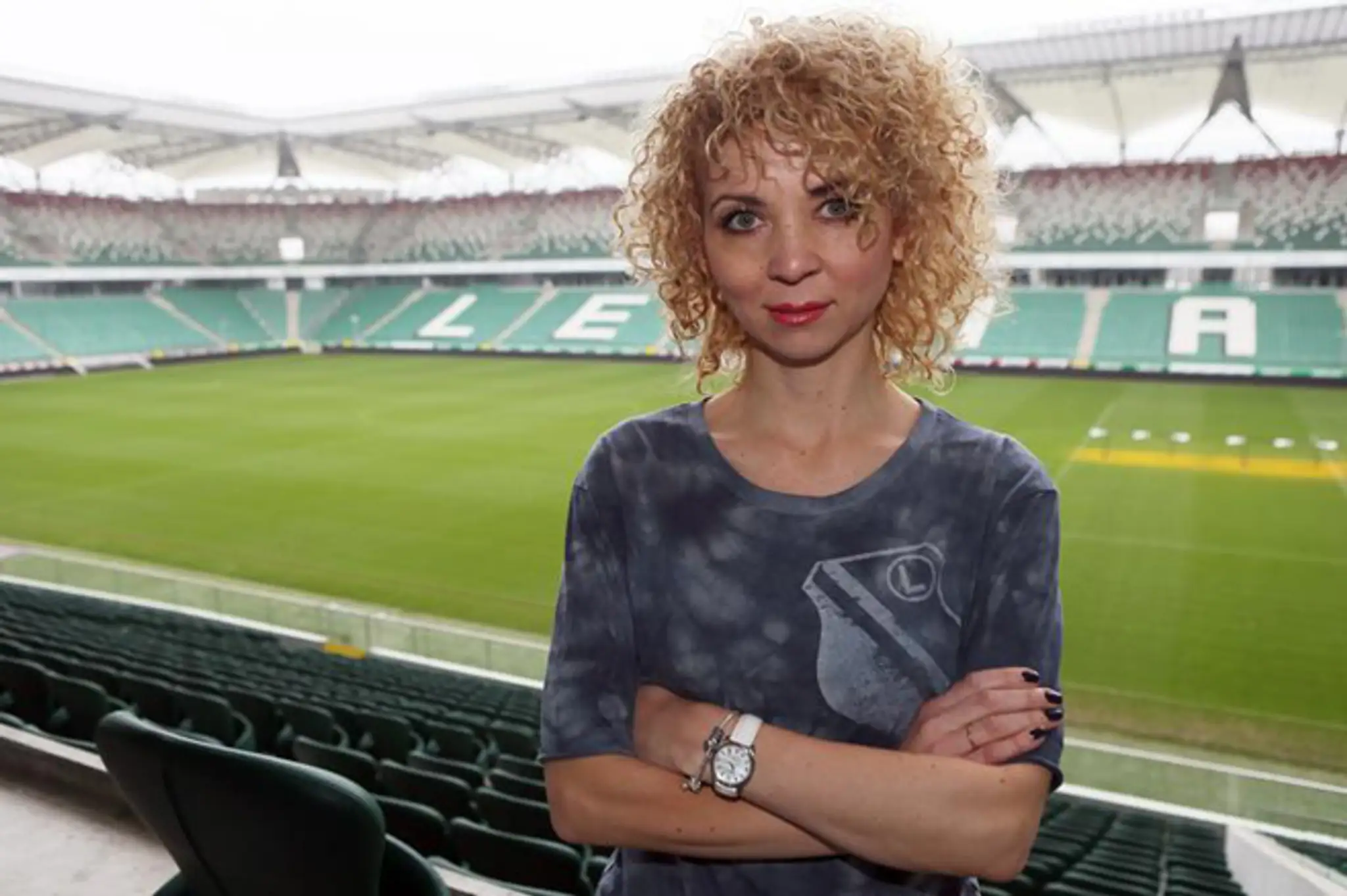 Marta Ostrowska - bývalá vedúca tímu Legia Varšava.