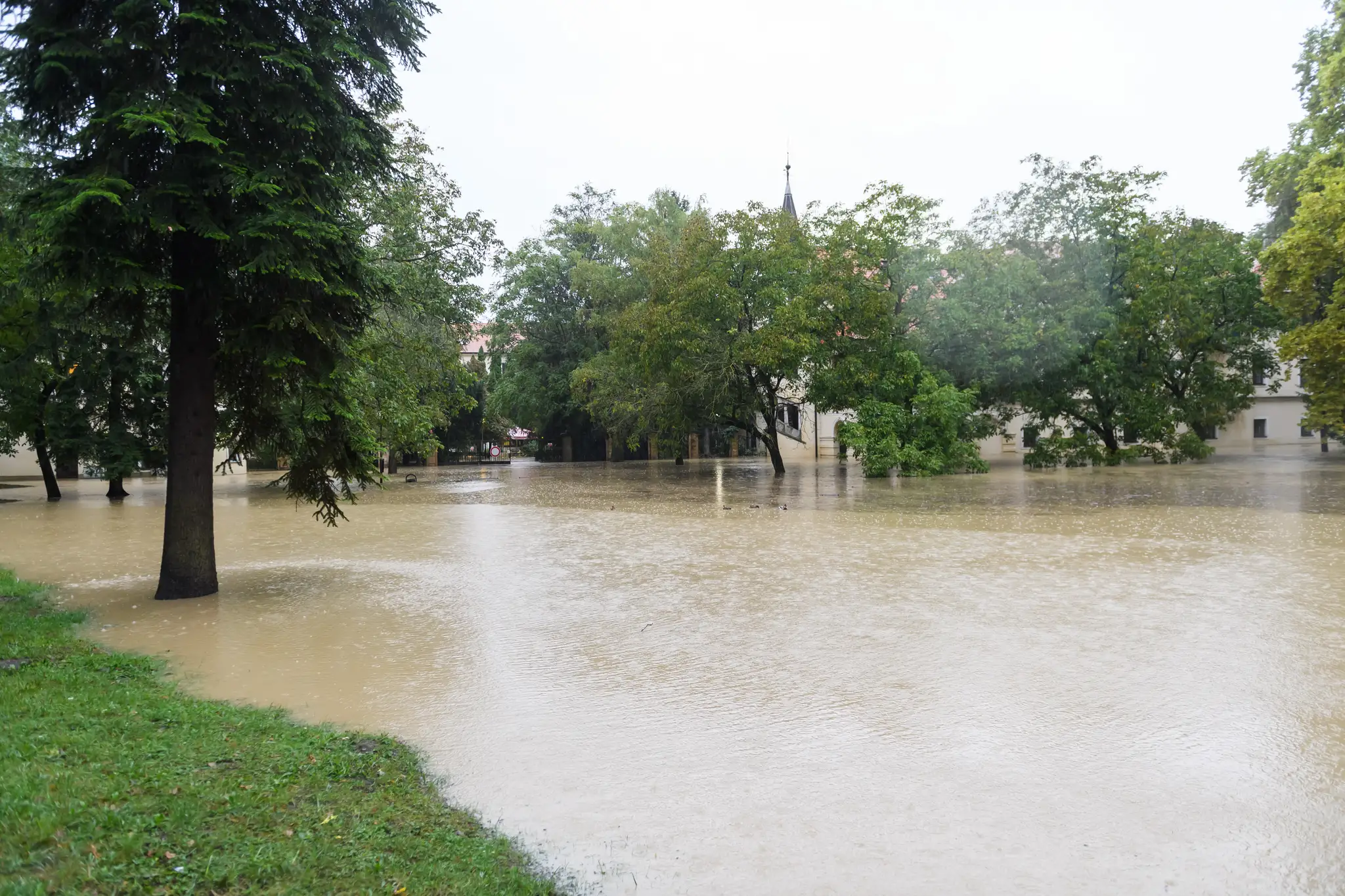 Zaplavená Stupava.