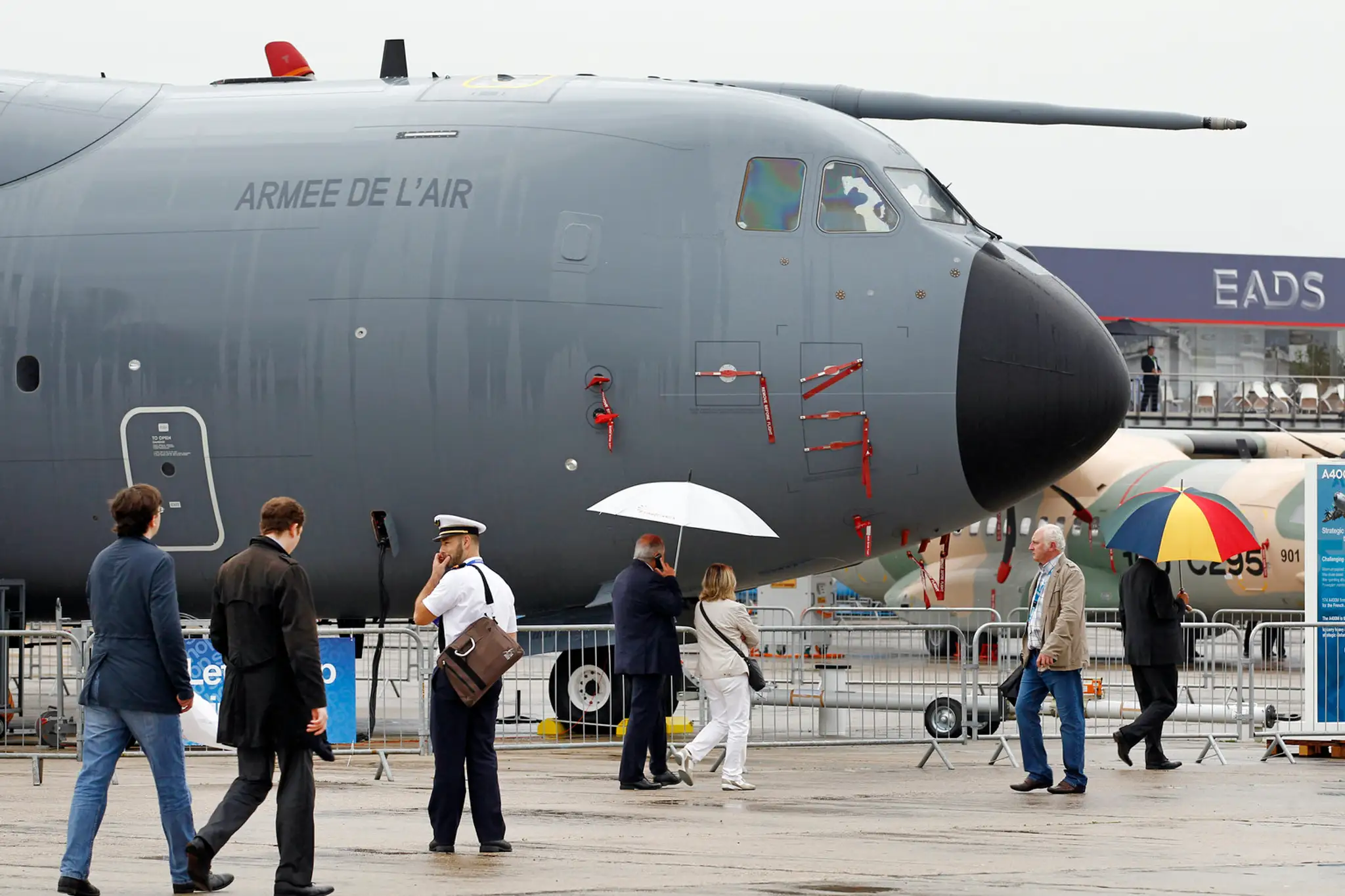 Armádne transportné lietadlo Airbus A400M- ilustračná snímka.