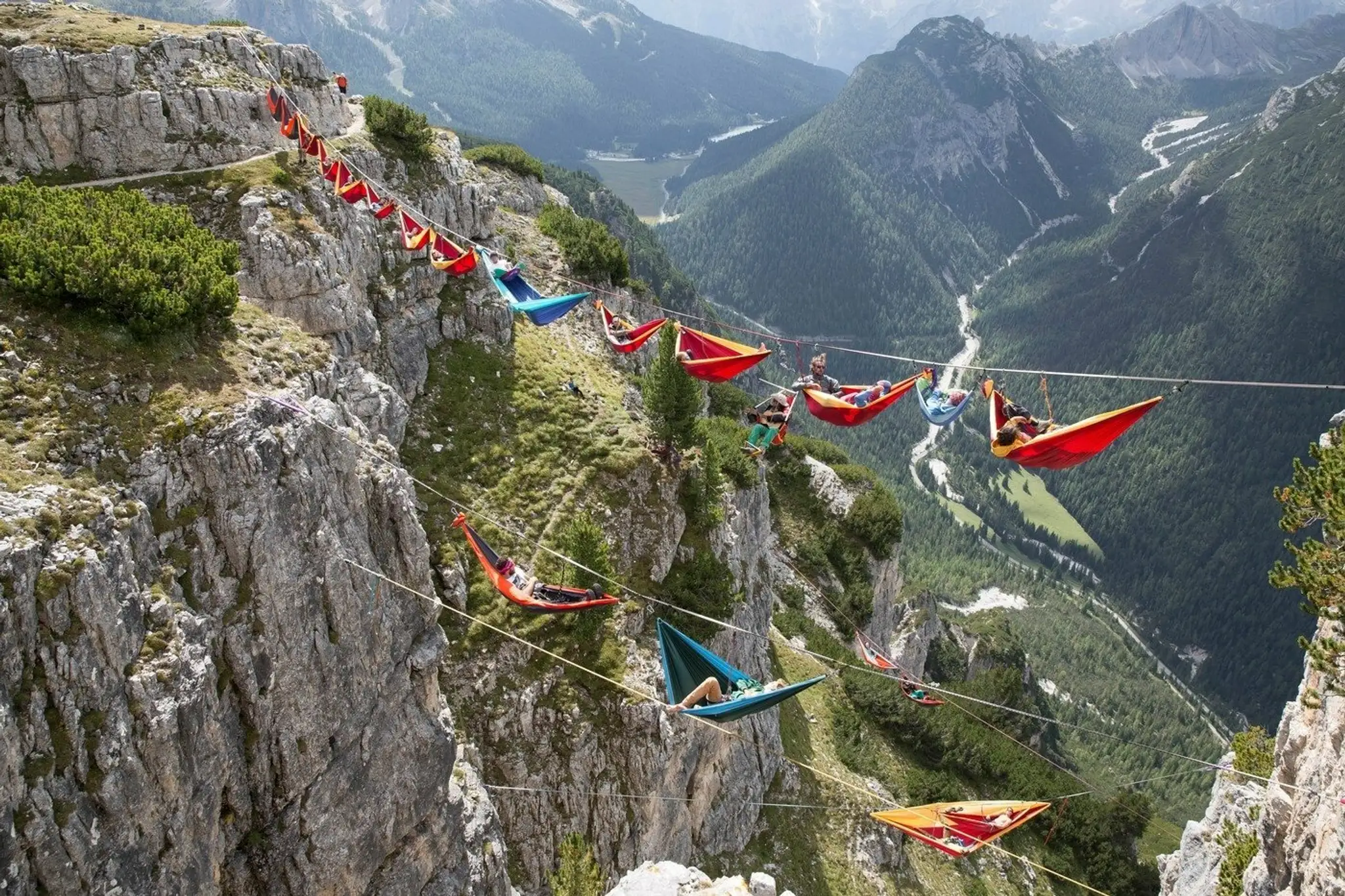 Festival na lanách.