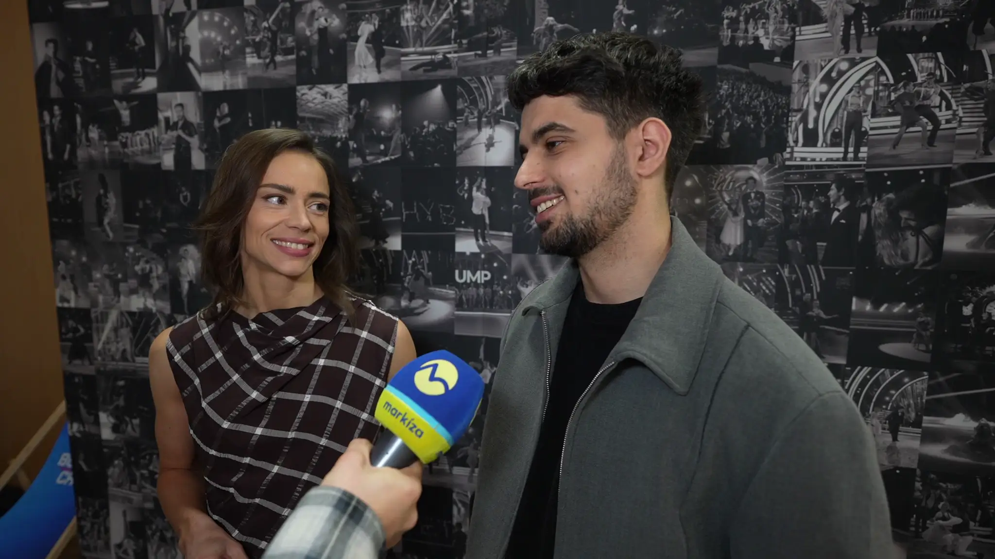 Gabika Marcinková a Jaro Ihring pred 7. kolom Let's Dance