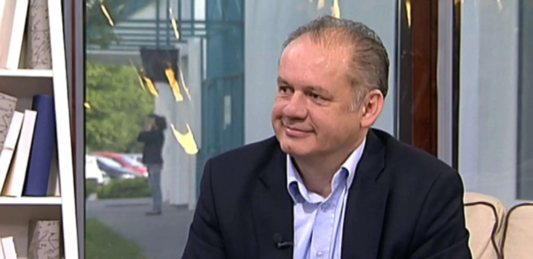 Prezident Andrej Kiska v Teleráne