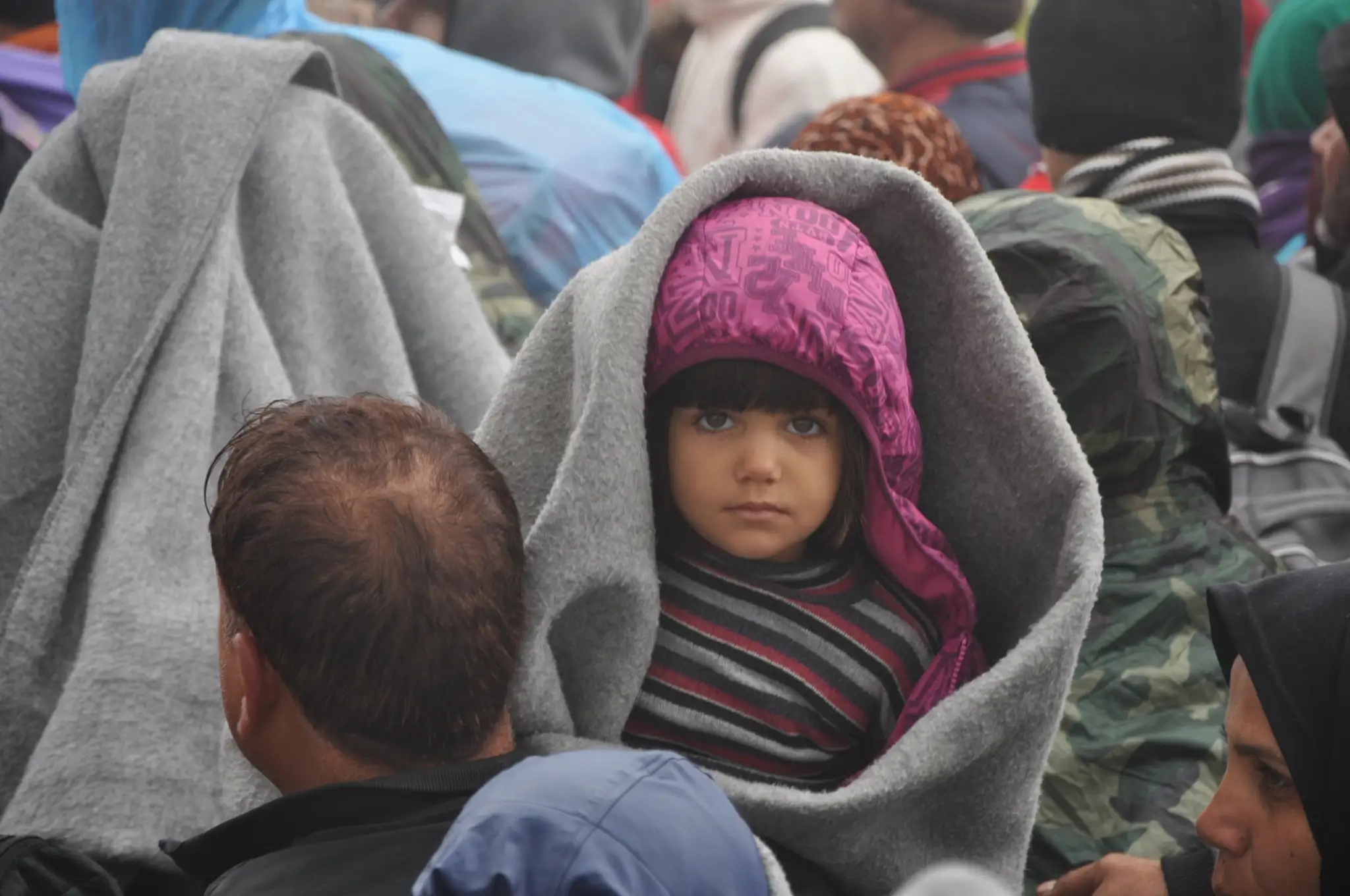 Migranti na srbsko-chorvátskych hraniciach