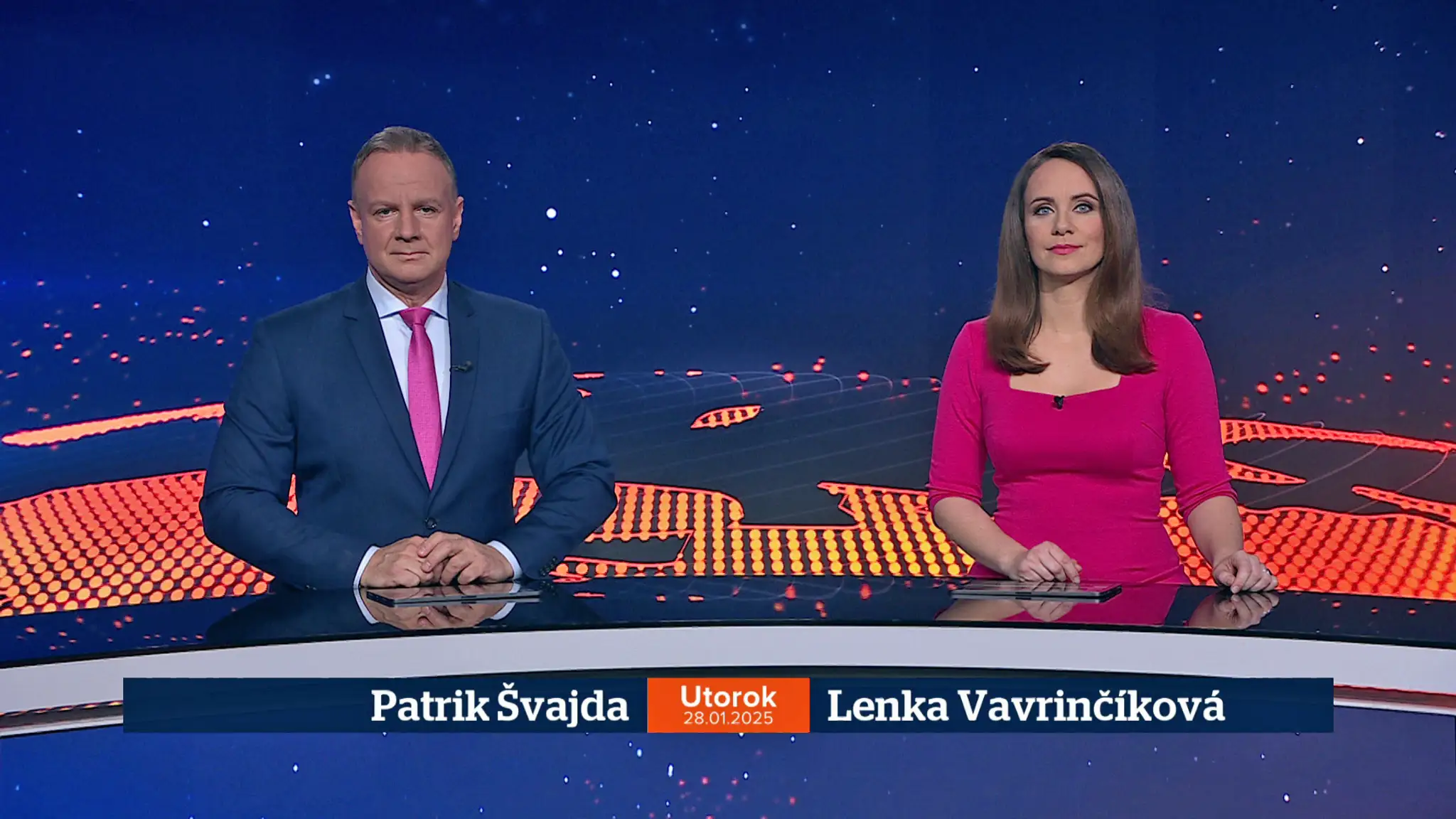 Televízne noviny.