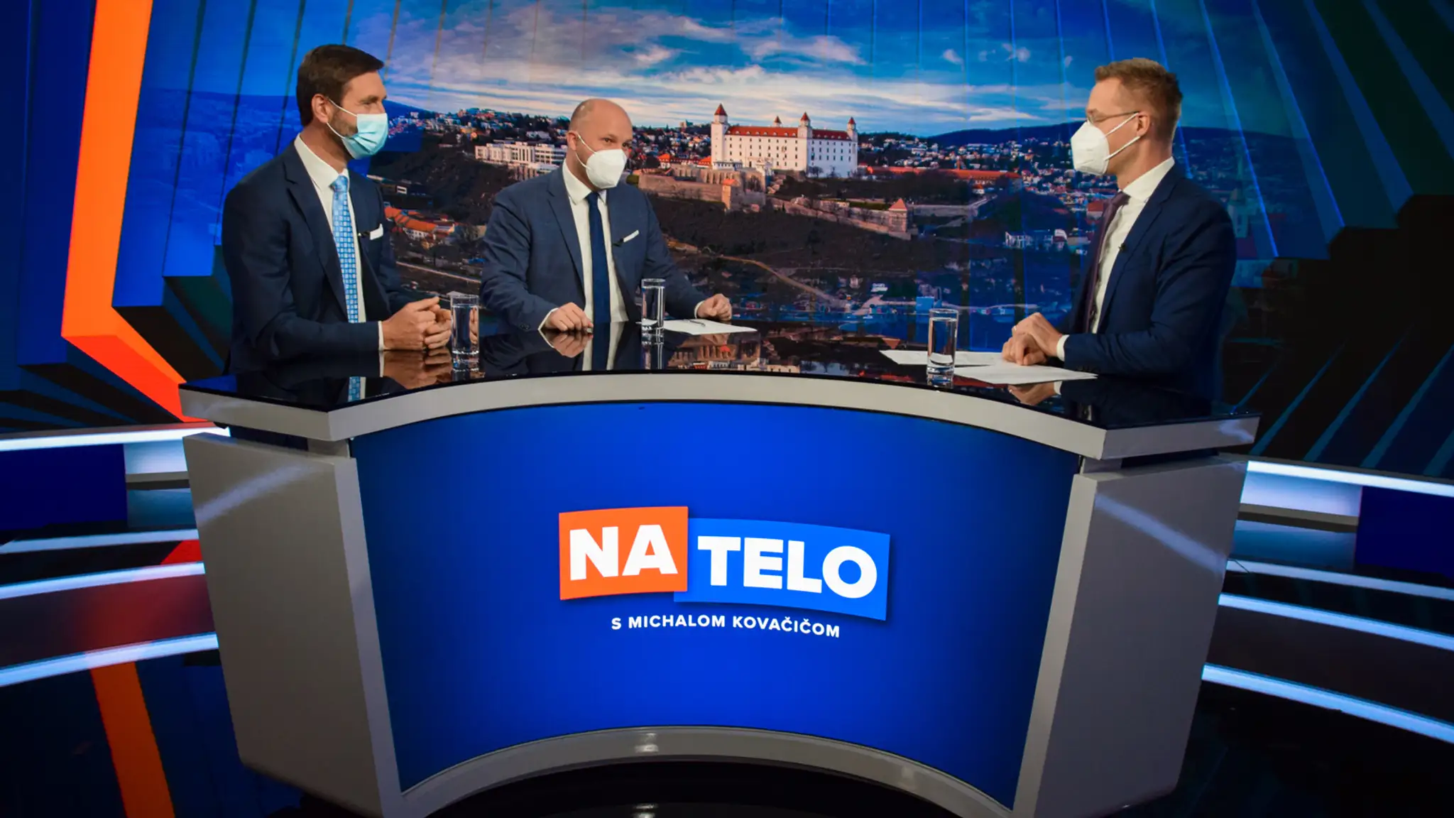 Juraj Blanár a Jaroslav Naď v Na telo.