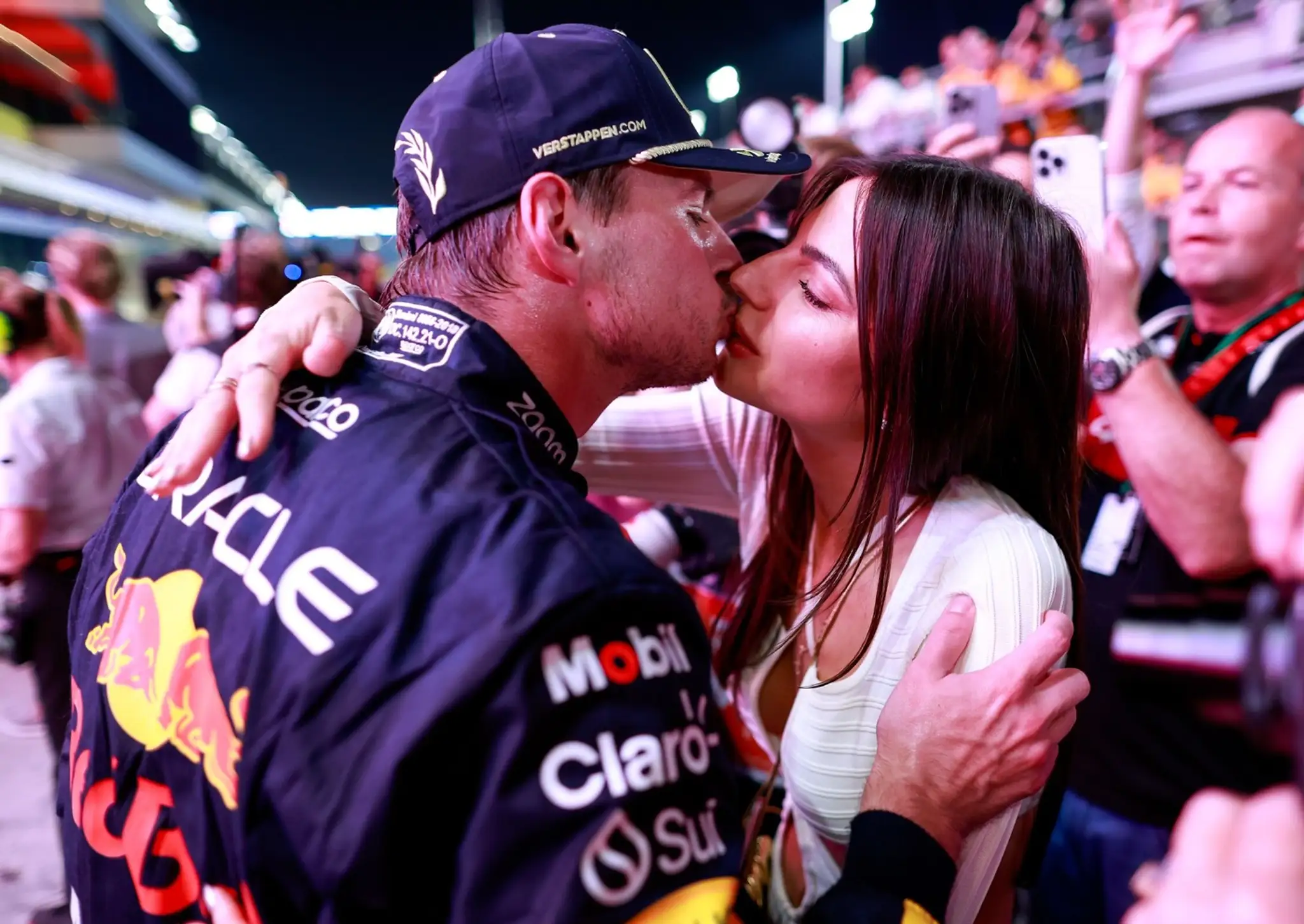 Max Verstappen a Kelly Piquet