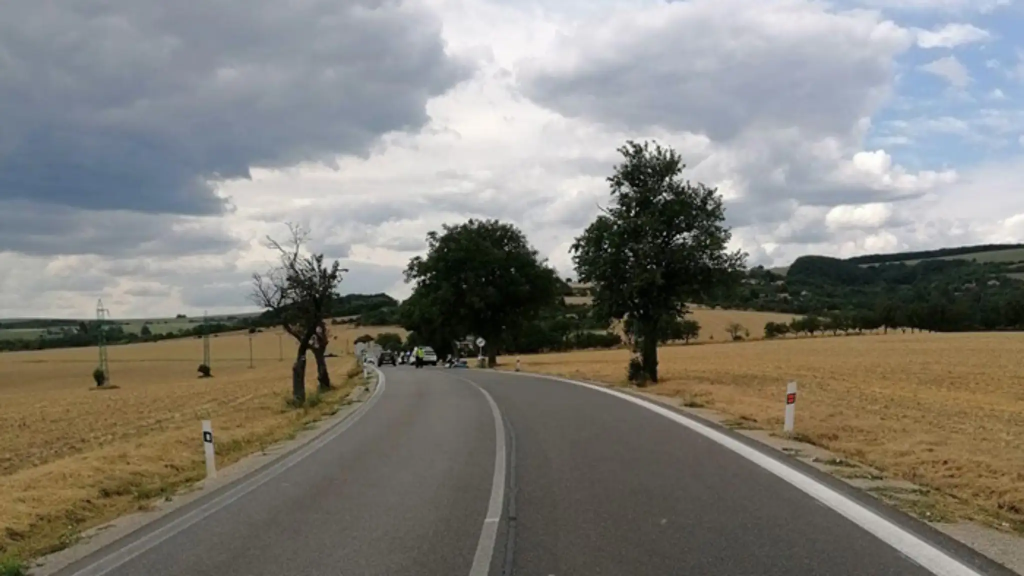 Tragická nehoda motorkára pri Myjave.