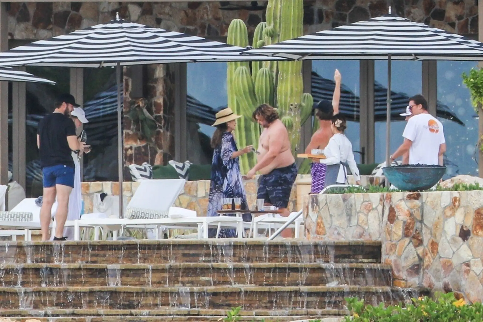 Christopher Schwarzenegger na dovolenke v Mexiku