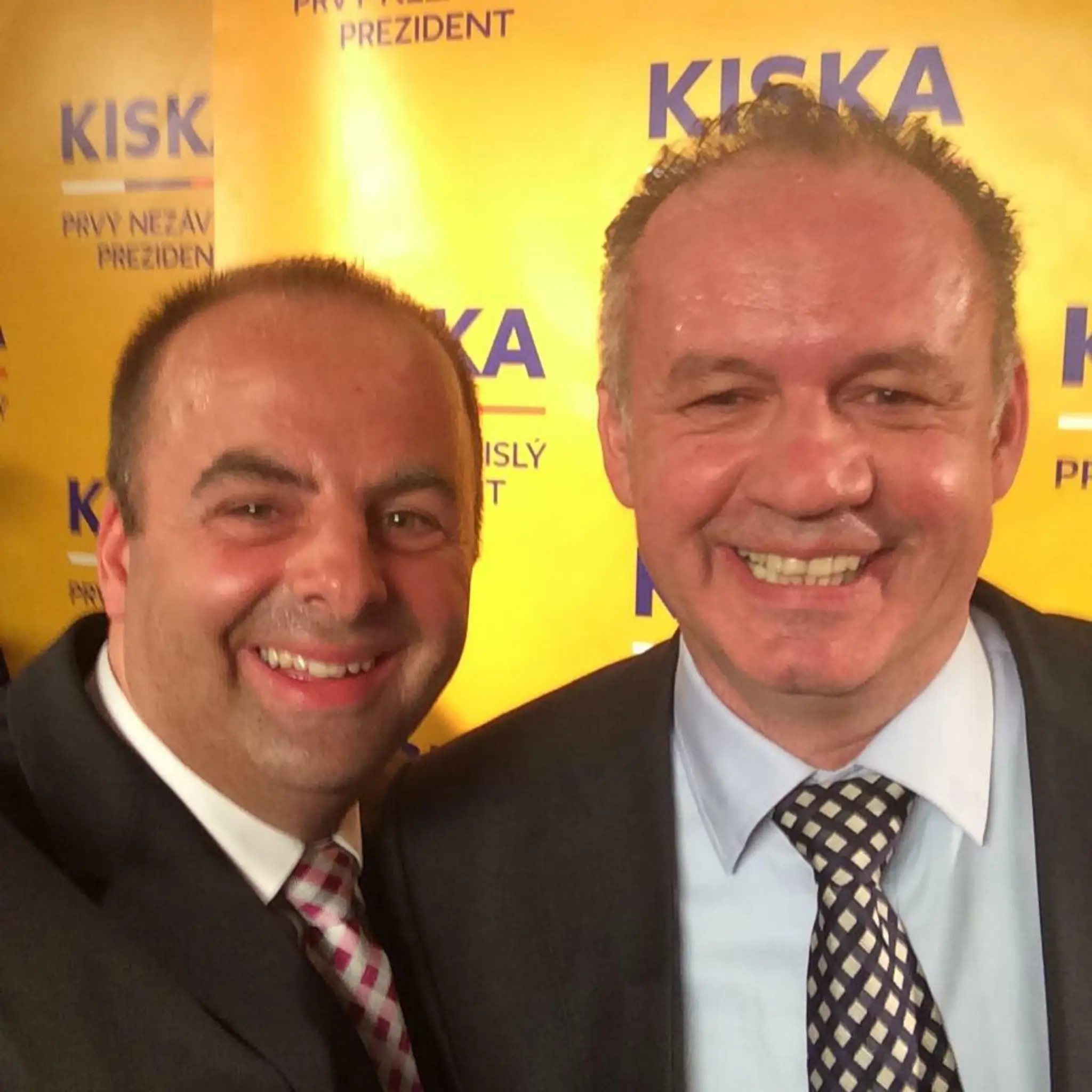 Prvá selfie prezidenta Andreja Kisku