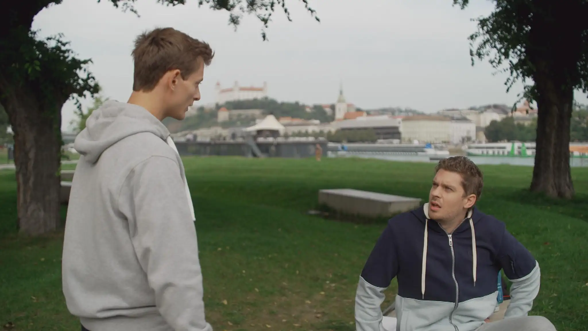 Juraj (Martin Klinčúch) a Boris (Erik Žibek)