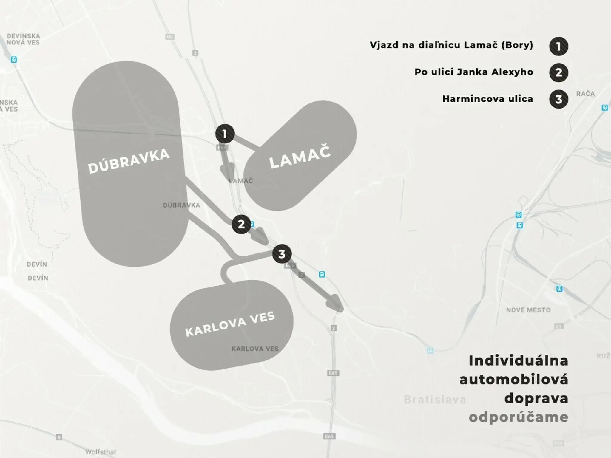 Modernizácia Dúbravsko-karloveskej radiály.