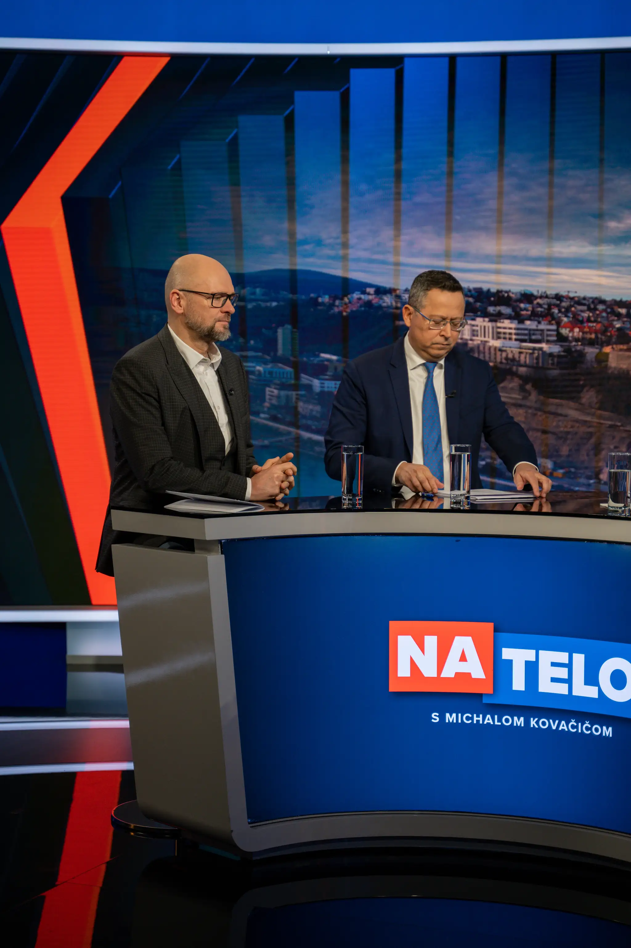 Ladislav Kamenický a Richard Sulík v Na telo