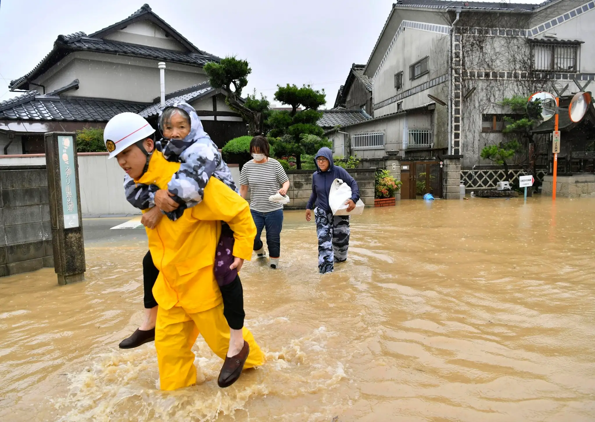 Záplavy v Japonsku
