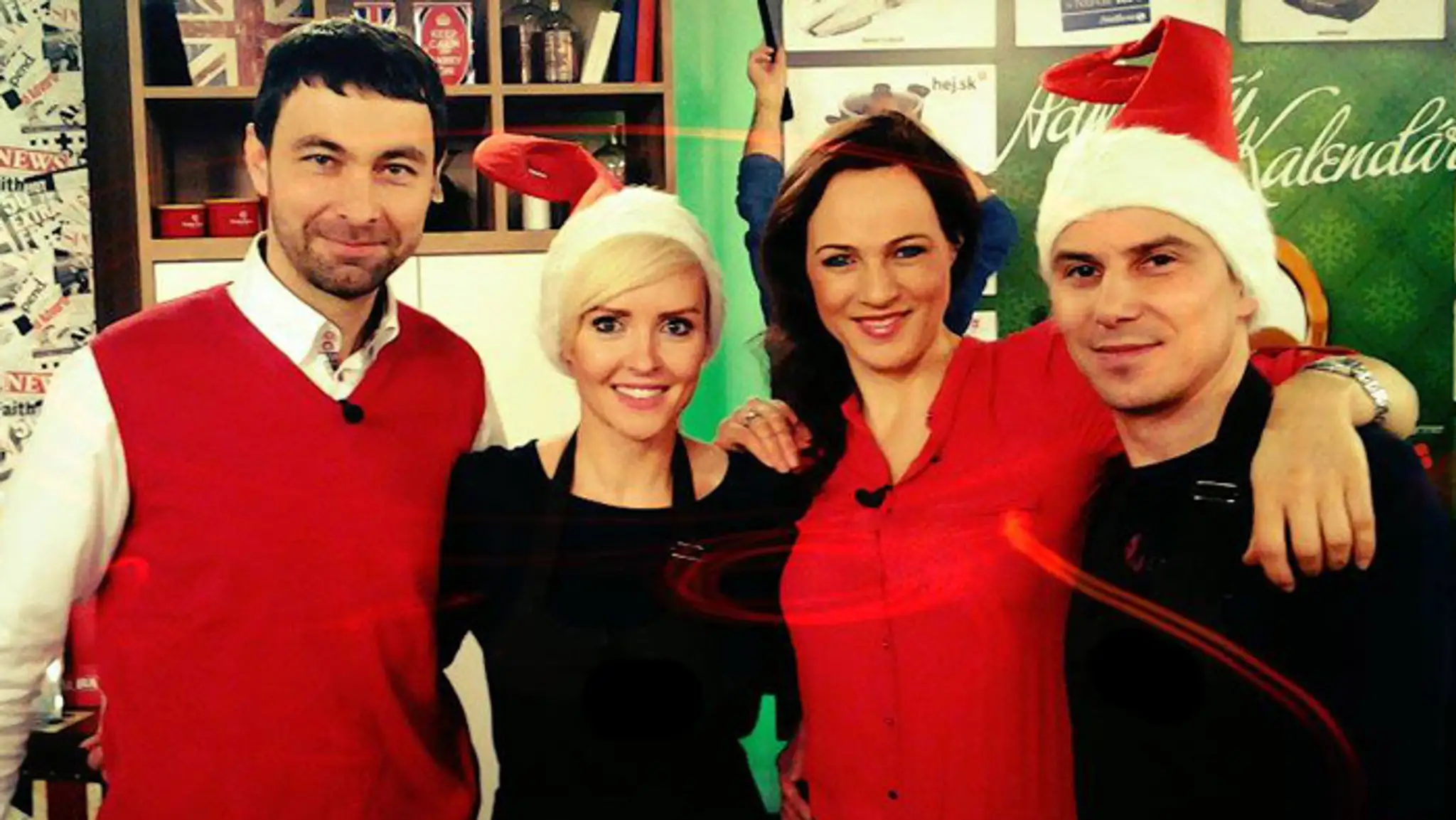 moderátori, Richter, Horváthová, Poláková, Kuriľák