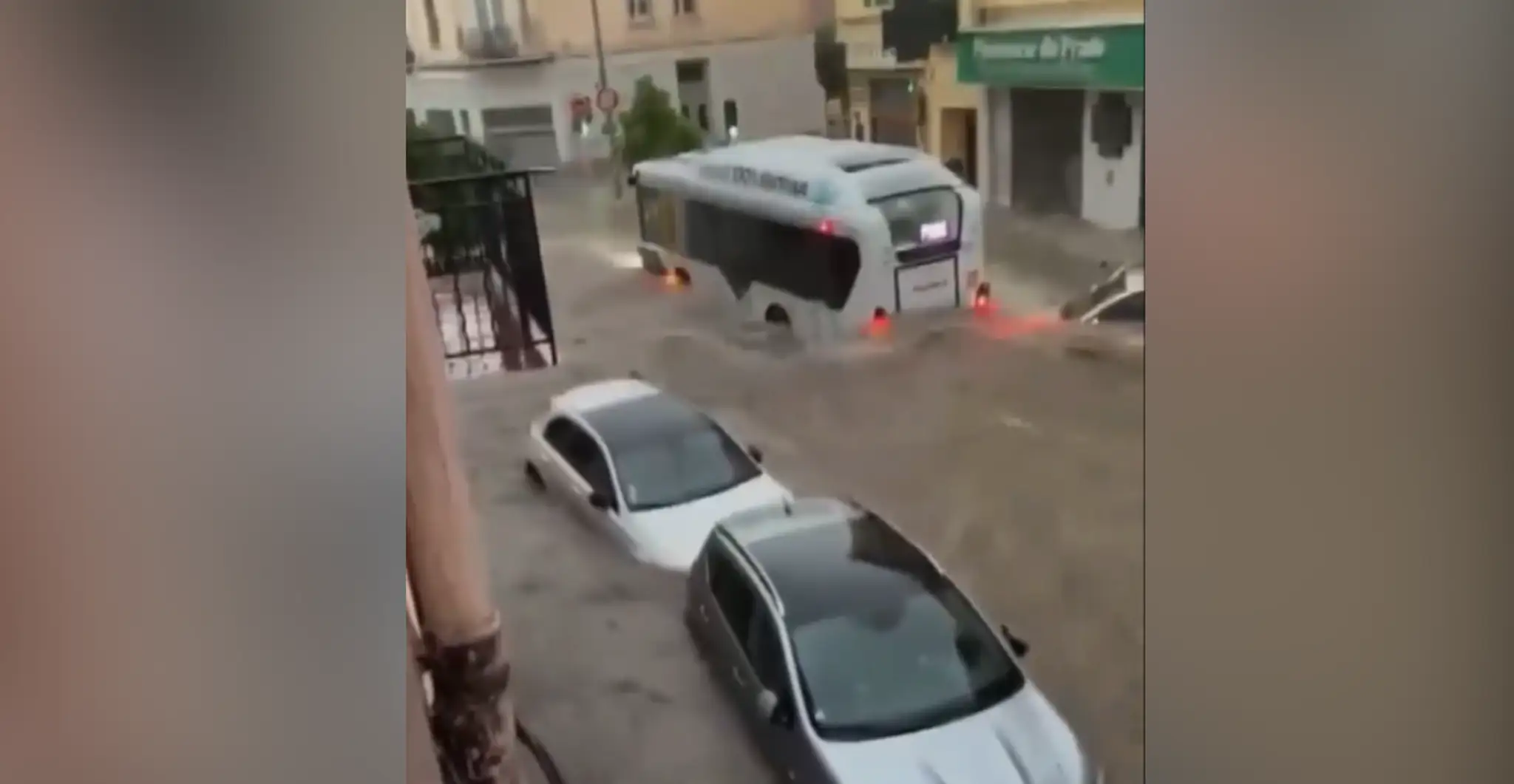 Záplavy v Cannes