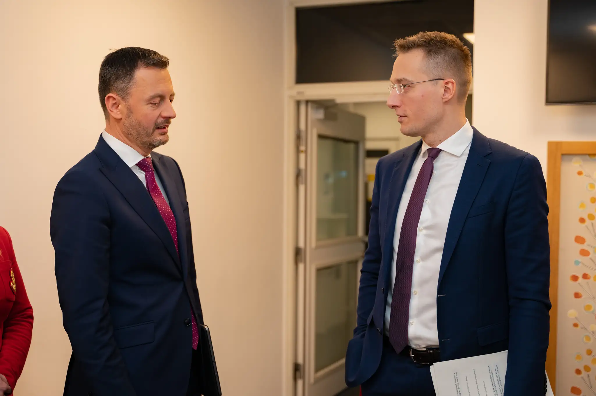Peter Pellegrini a Eduard Heger v relácii Na telo.