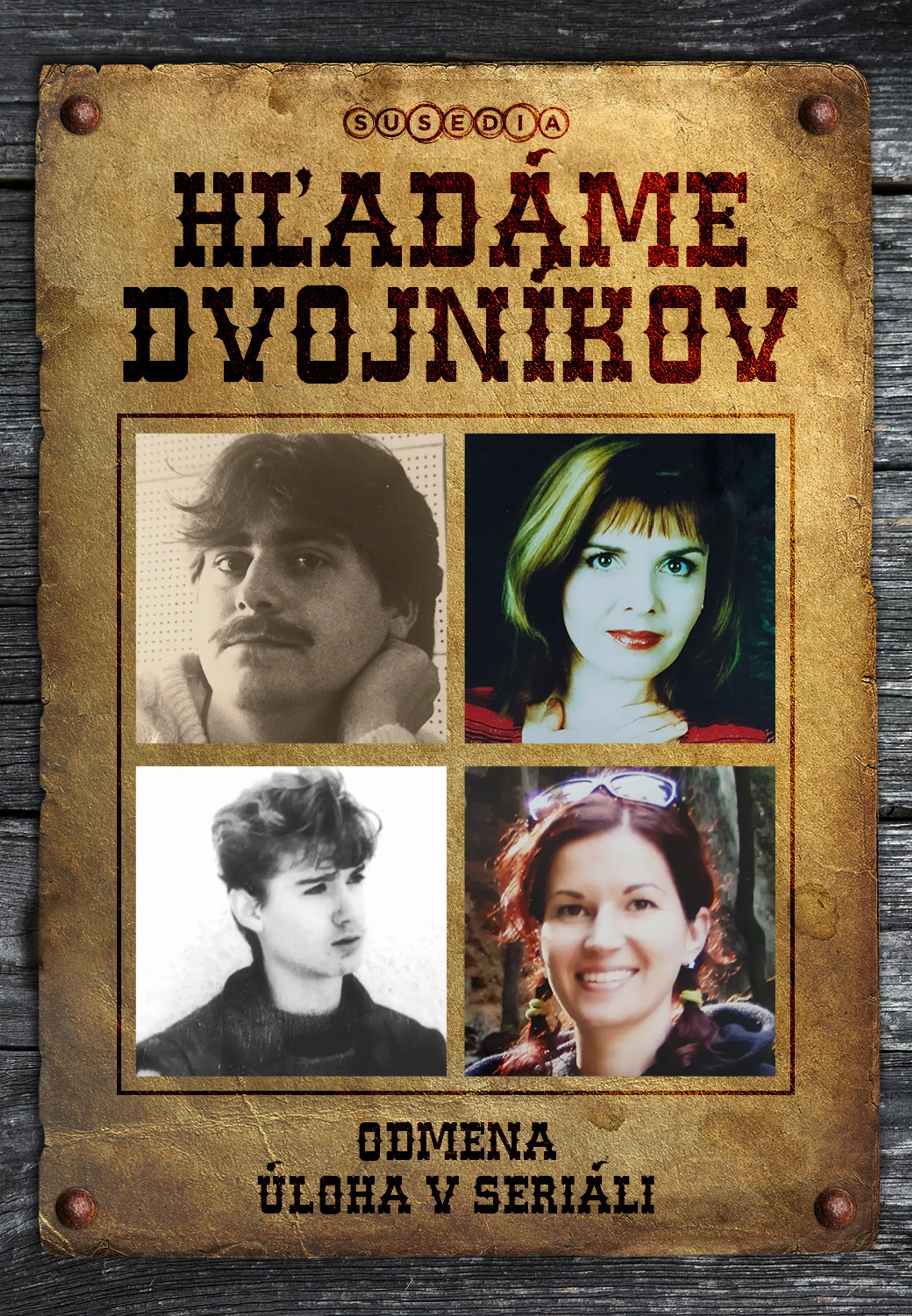 Hľadáme dvojníkov Susedov
