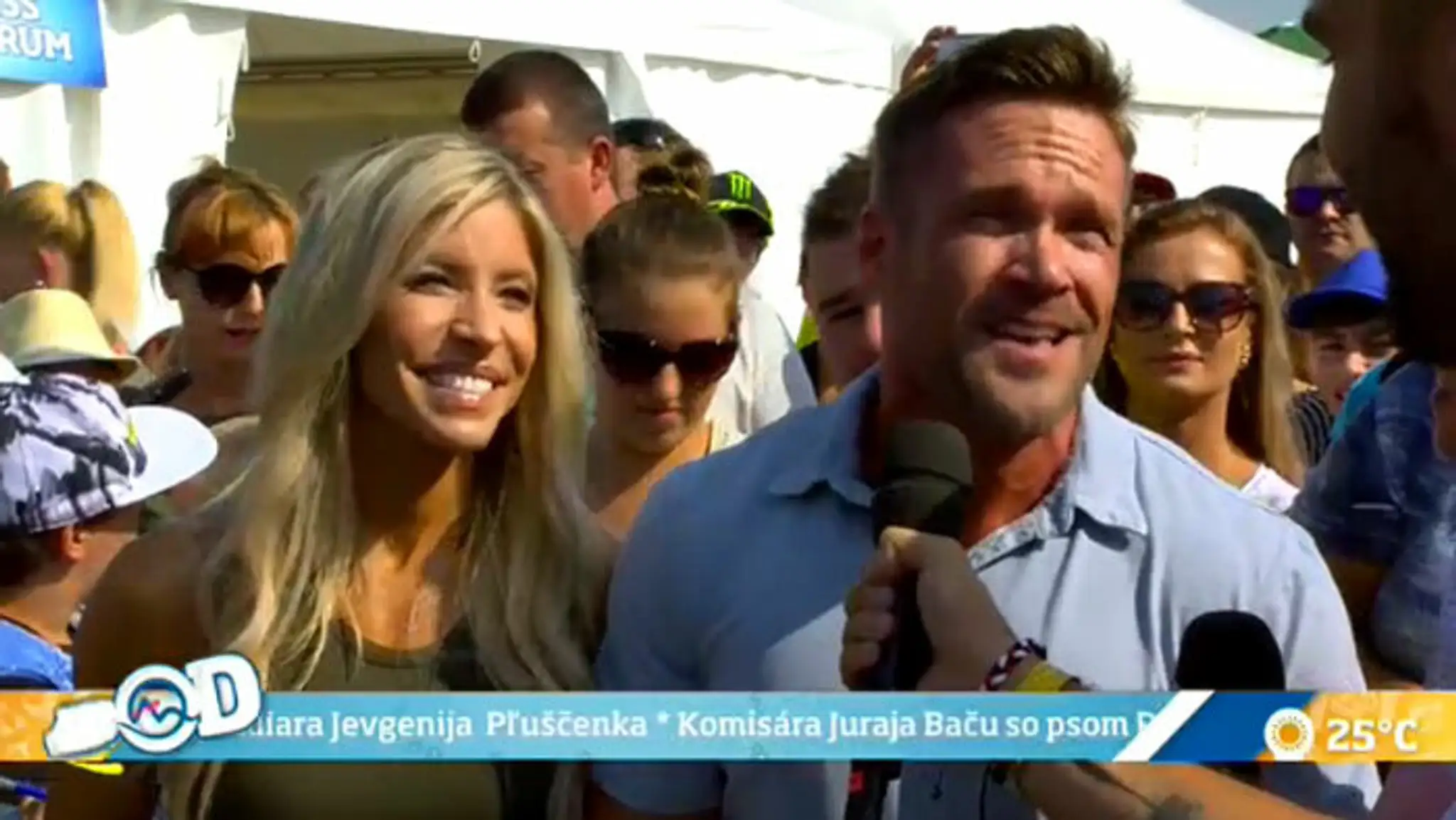 Heidi a Chris Powellovci