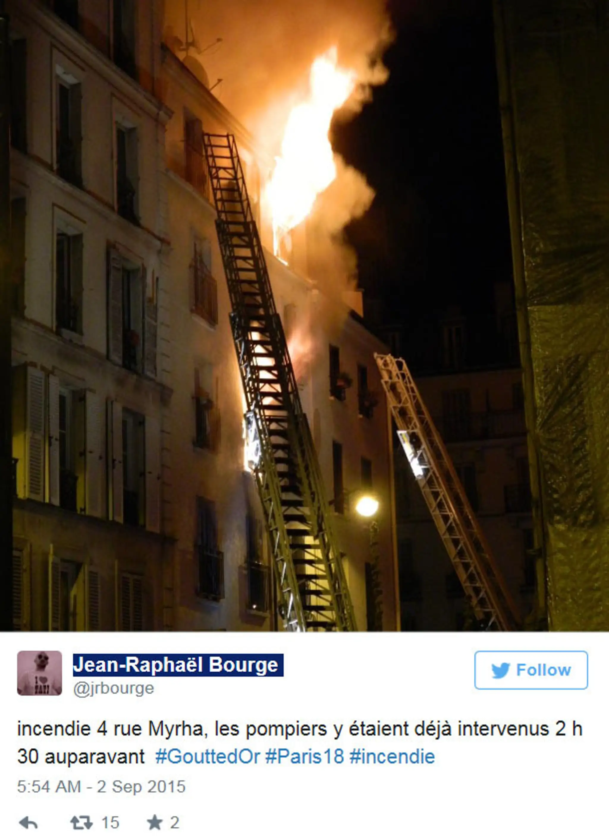 Pri požiari v centre Paríža zomrelo osem ľudí.