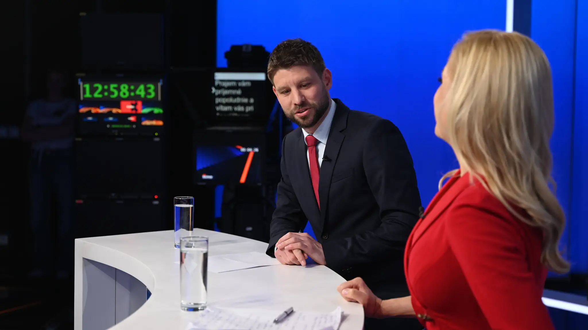 Denisa Saková a Michal Šimečka.