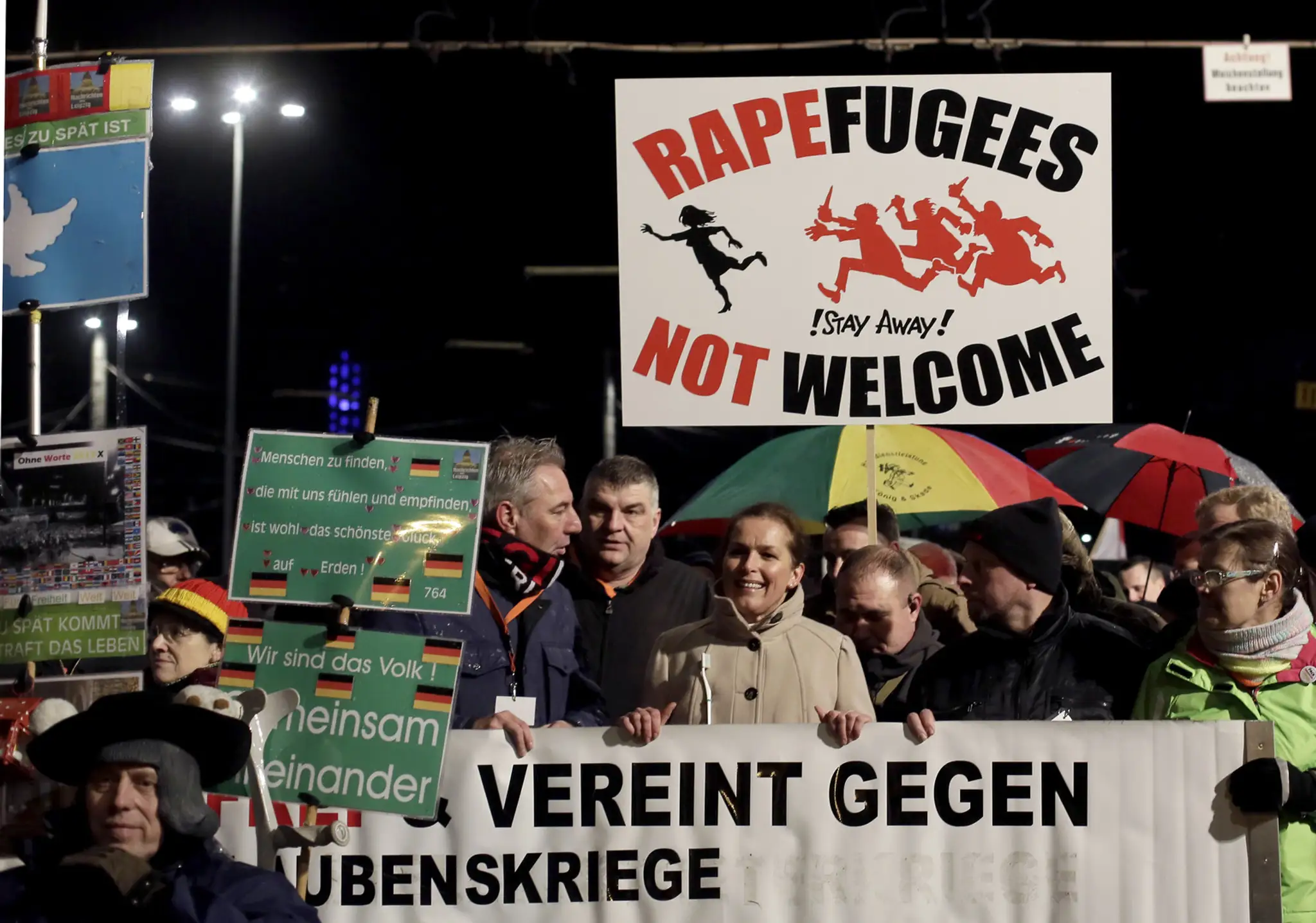 Protest v Lipsku