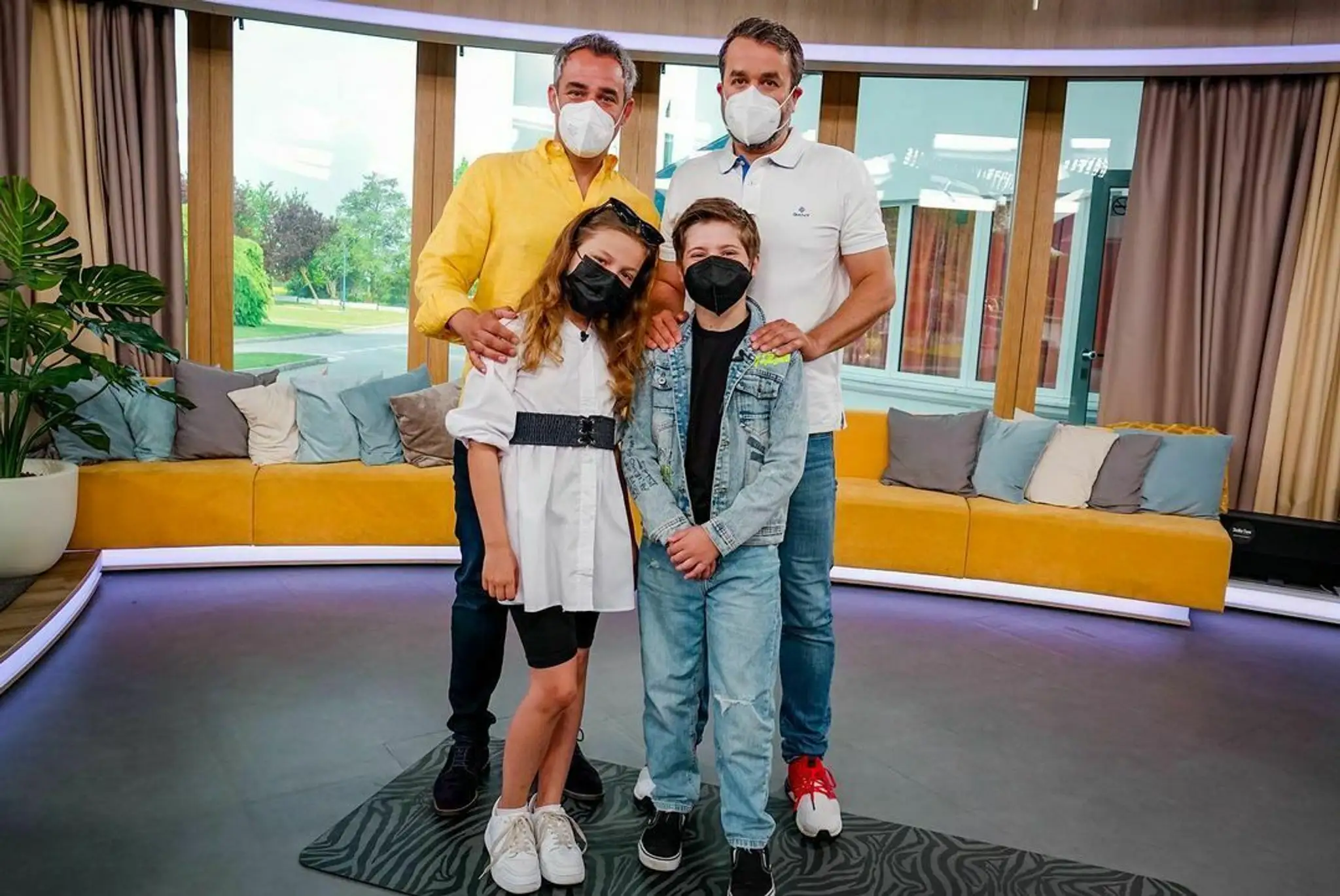 Vlado Kobielsky, Filip Tůma, Izabela Gavorníková a Maroš Baňas