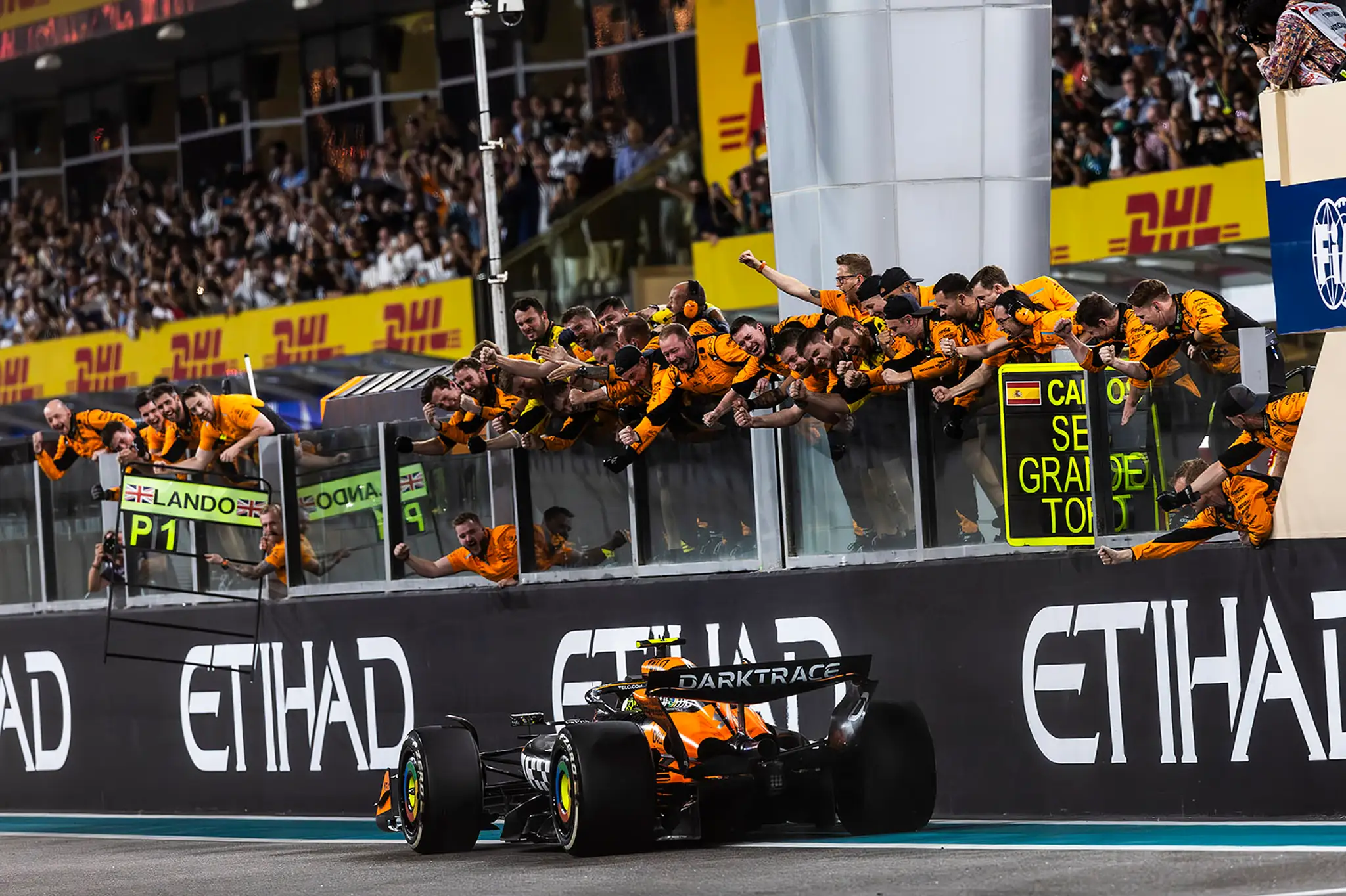 McLaren sa po víťazstve Norrisa mohol radovať.