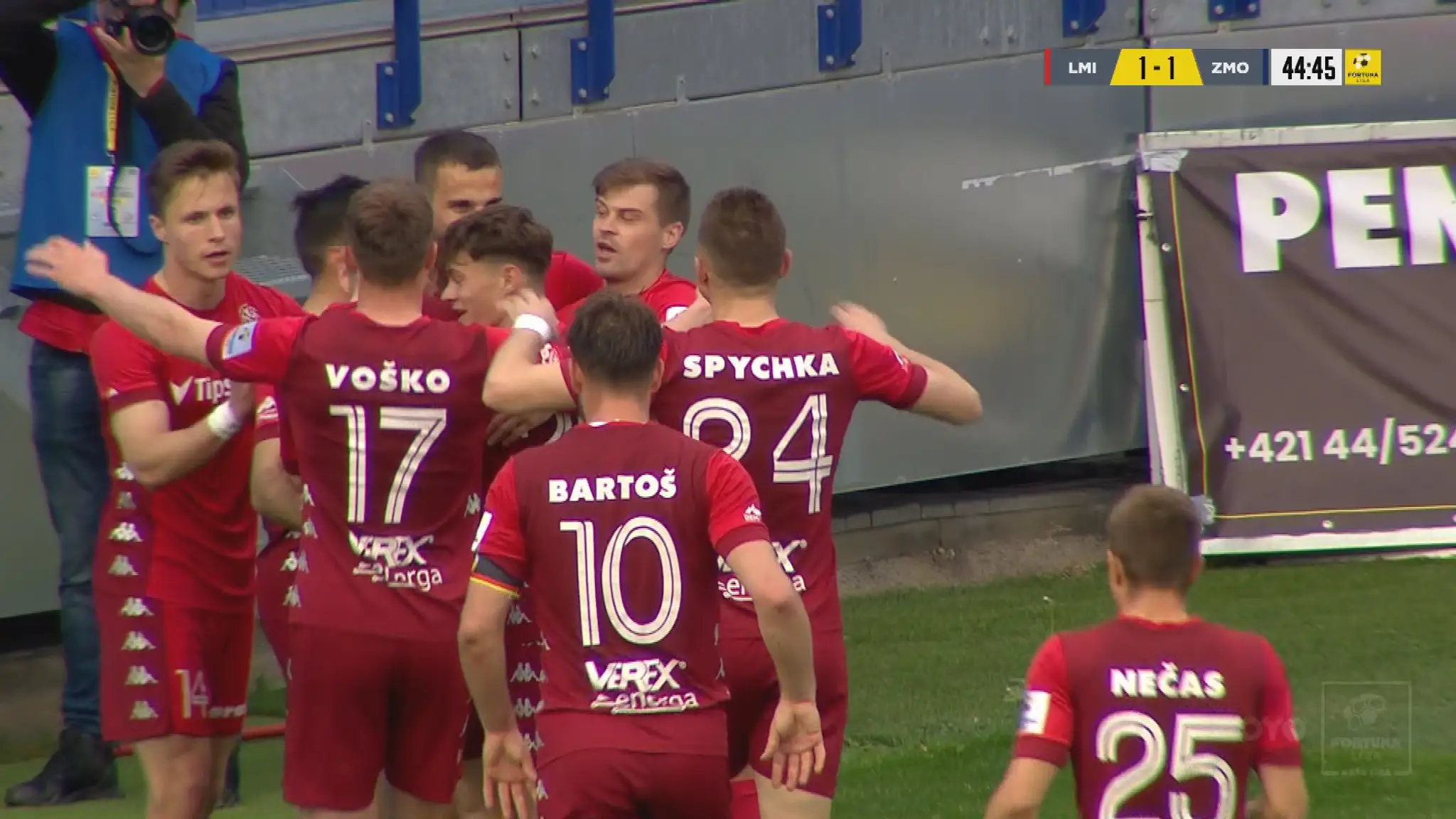 Futbalisti Liptovského Mikuláša.