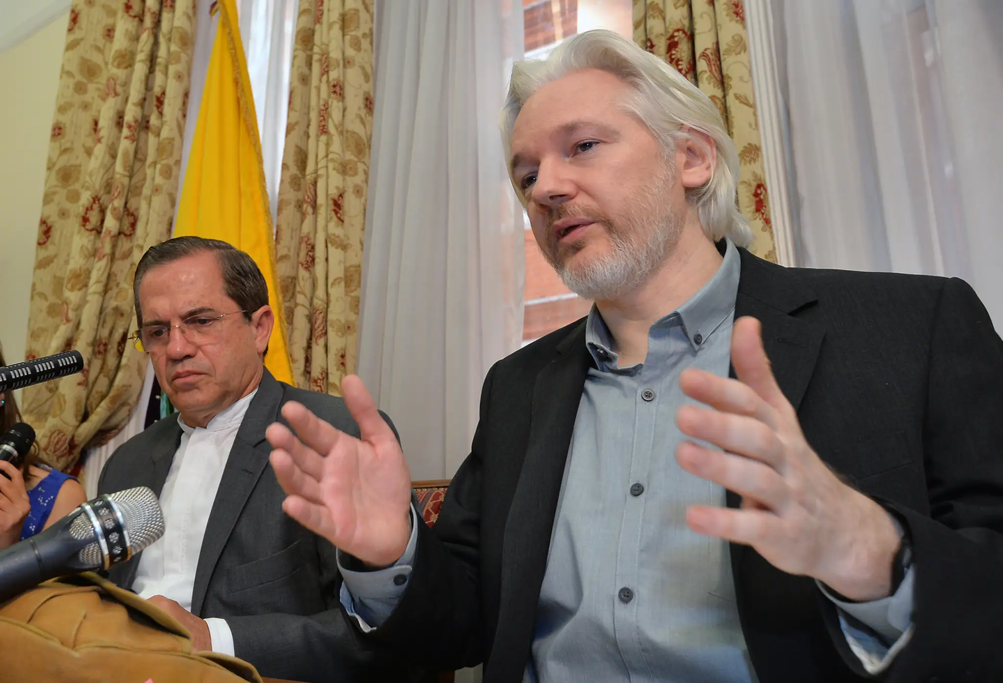 Julian Assange.