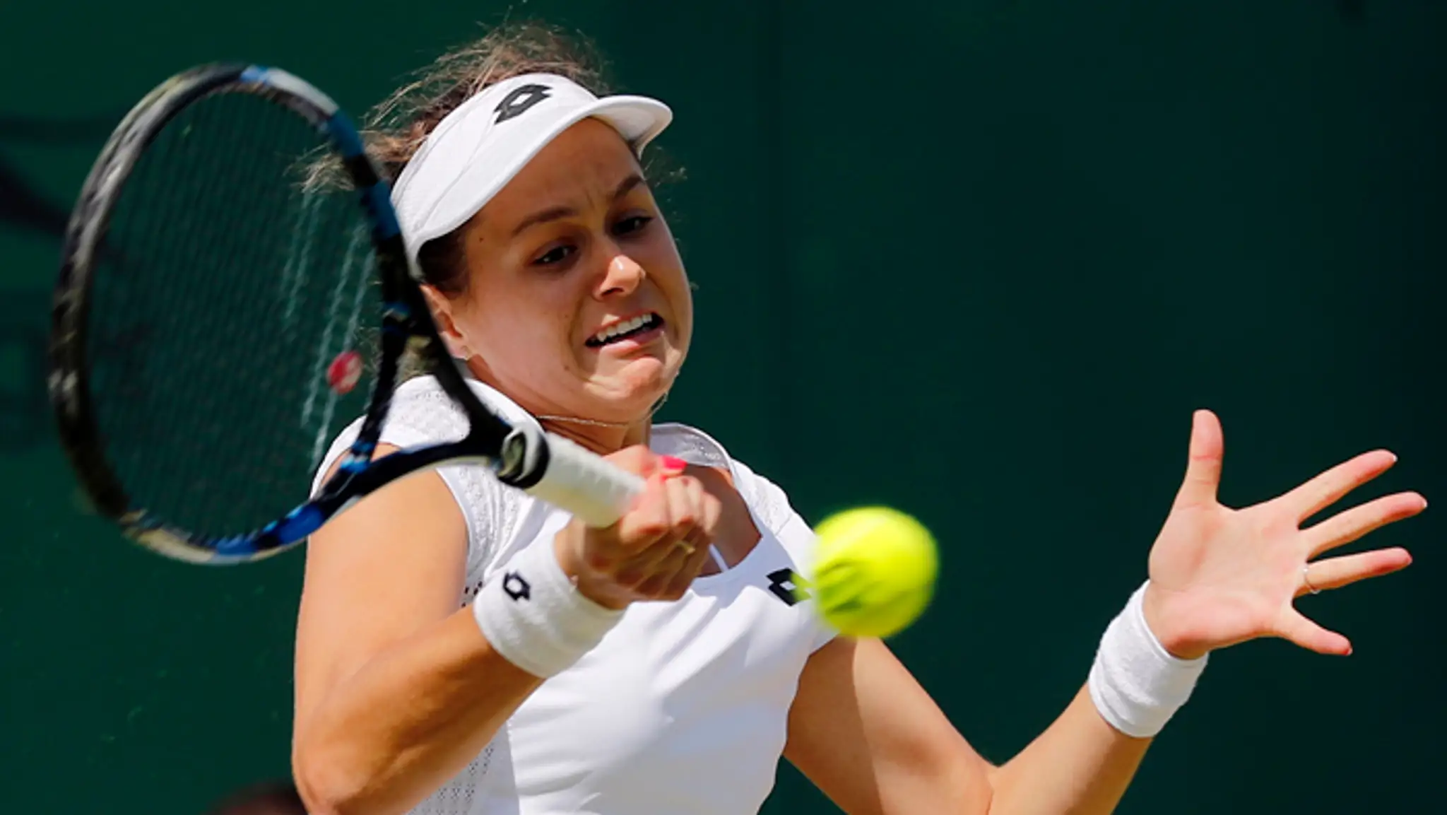 Jana Čepelová na Wimbledone.