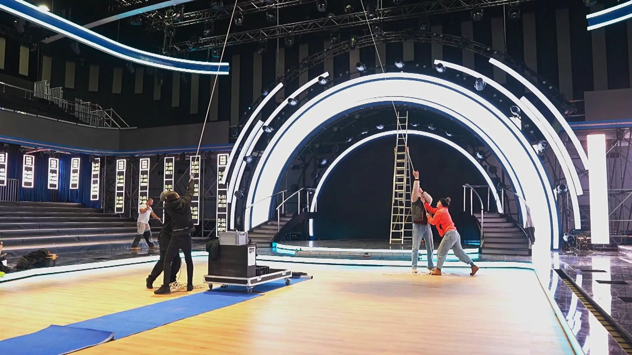 Sála na Let's Dance je už takmer pripravená.