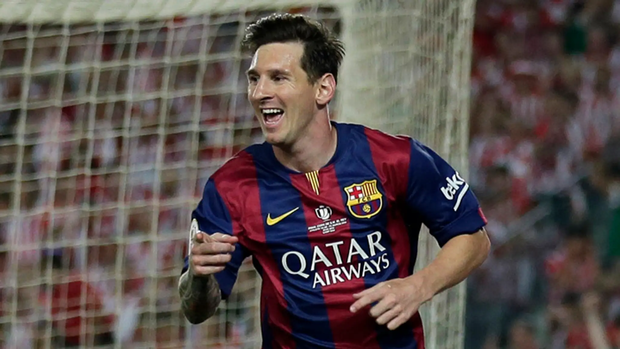 Hráč FC Barcelona Lionel Messi.