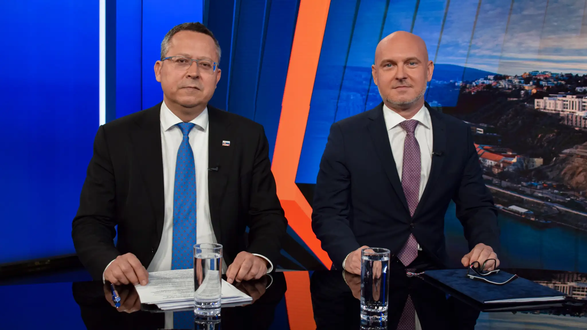 Ladislav Kamenický a Branislav Gröhling v relácii Na telo.