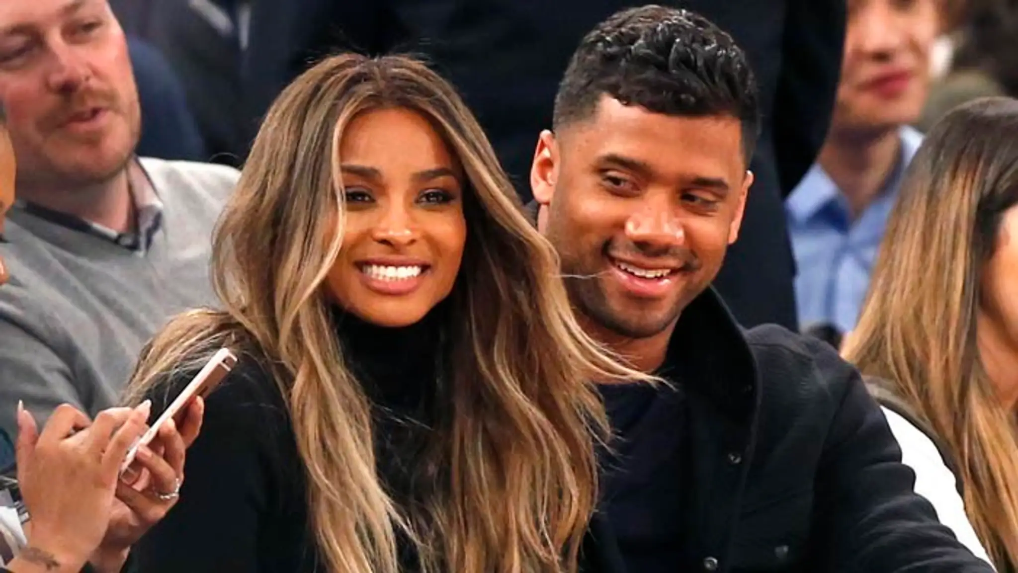 Ciara a Russell Wilson.